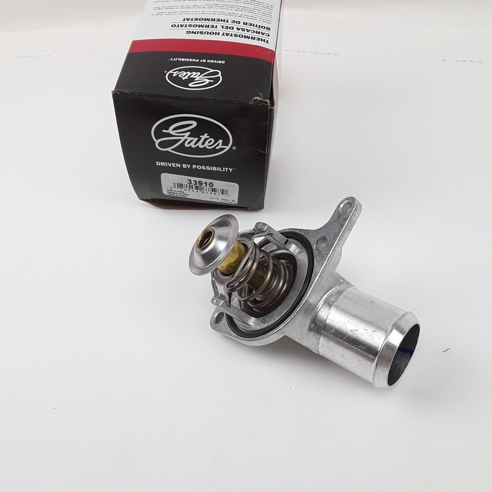 Engine Coolant Thermostat Water Outlet Assembly Fits Pontiac Firebird 1998