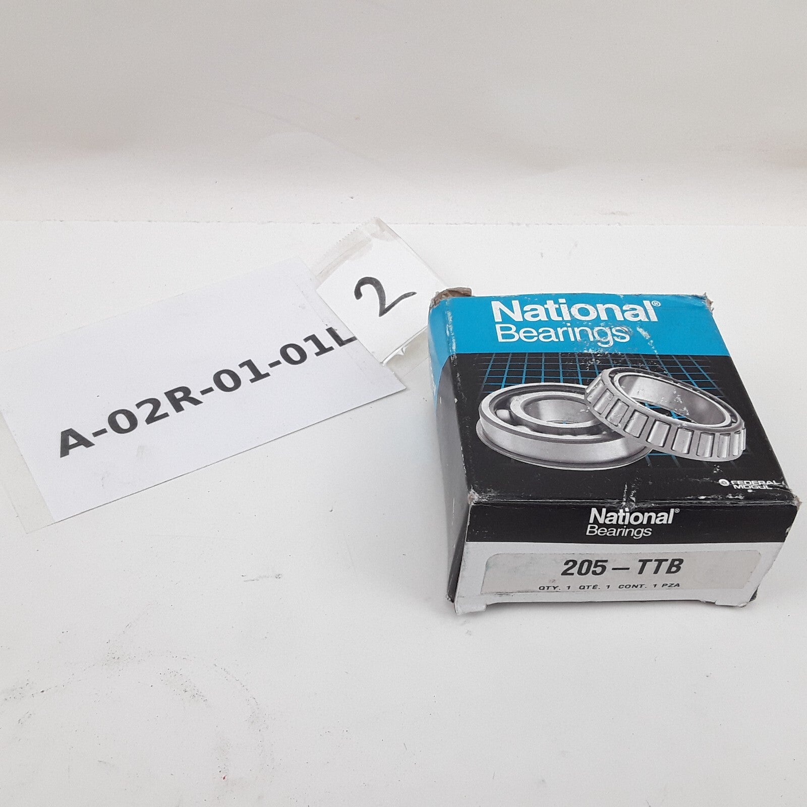 National 205-TTB Car Truck Multipurpose Ball Bearing Series AGSPEC Width 1.375IN
