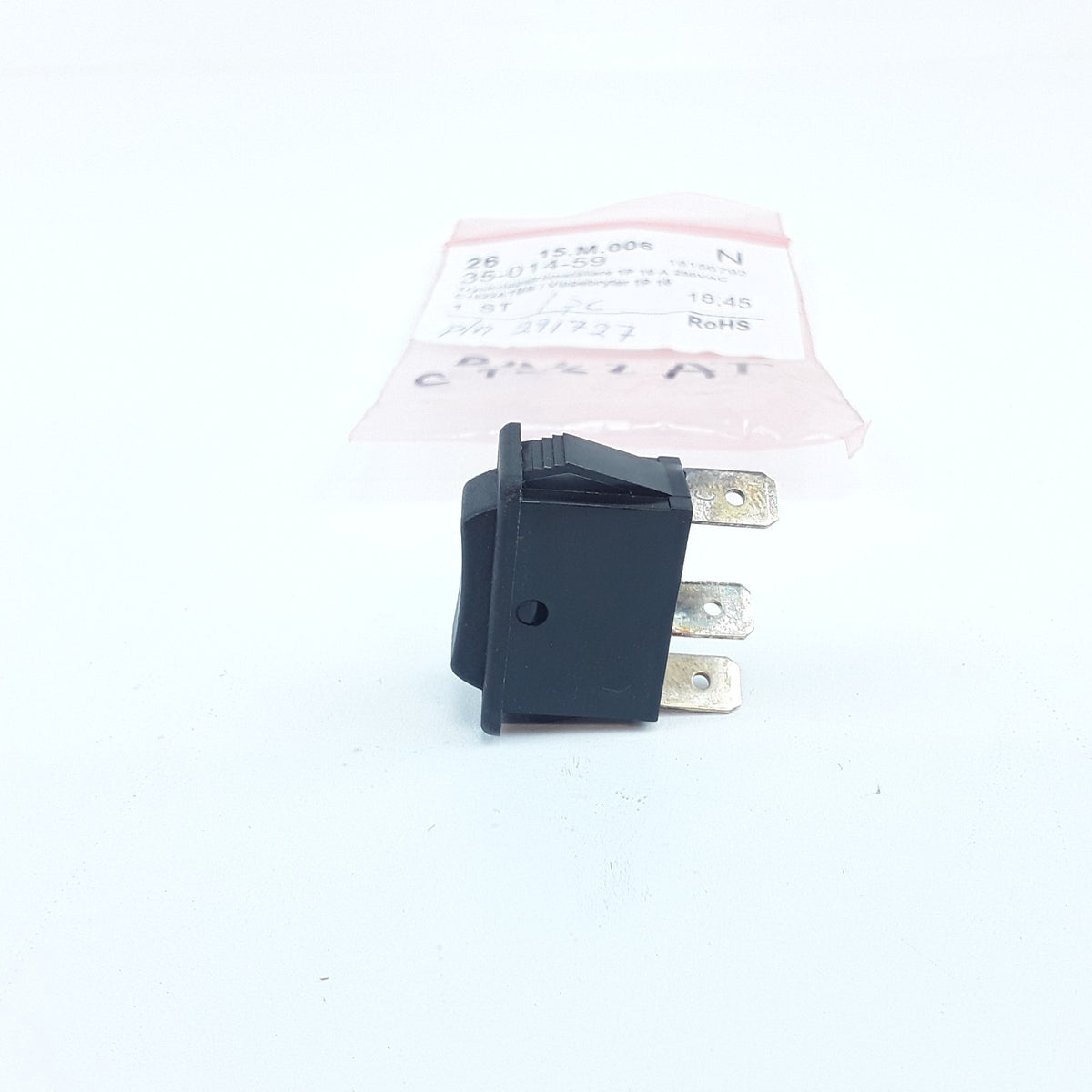 Svetruck 1522 Rocker Switch 16A 250VAC For Kalmar Water Dispensers Forklifts