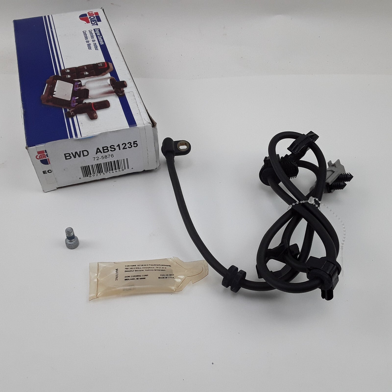 BWD ABS1235 Rear ABS Wheel Speed Sensor Fits Chrysler Pacifica (2004 2005 2006)
