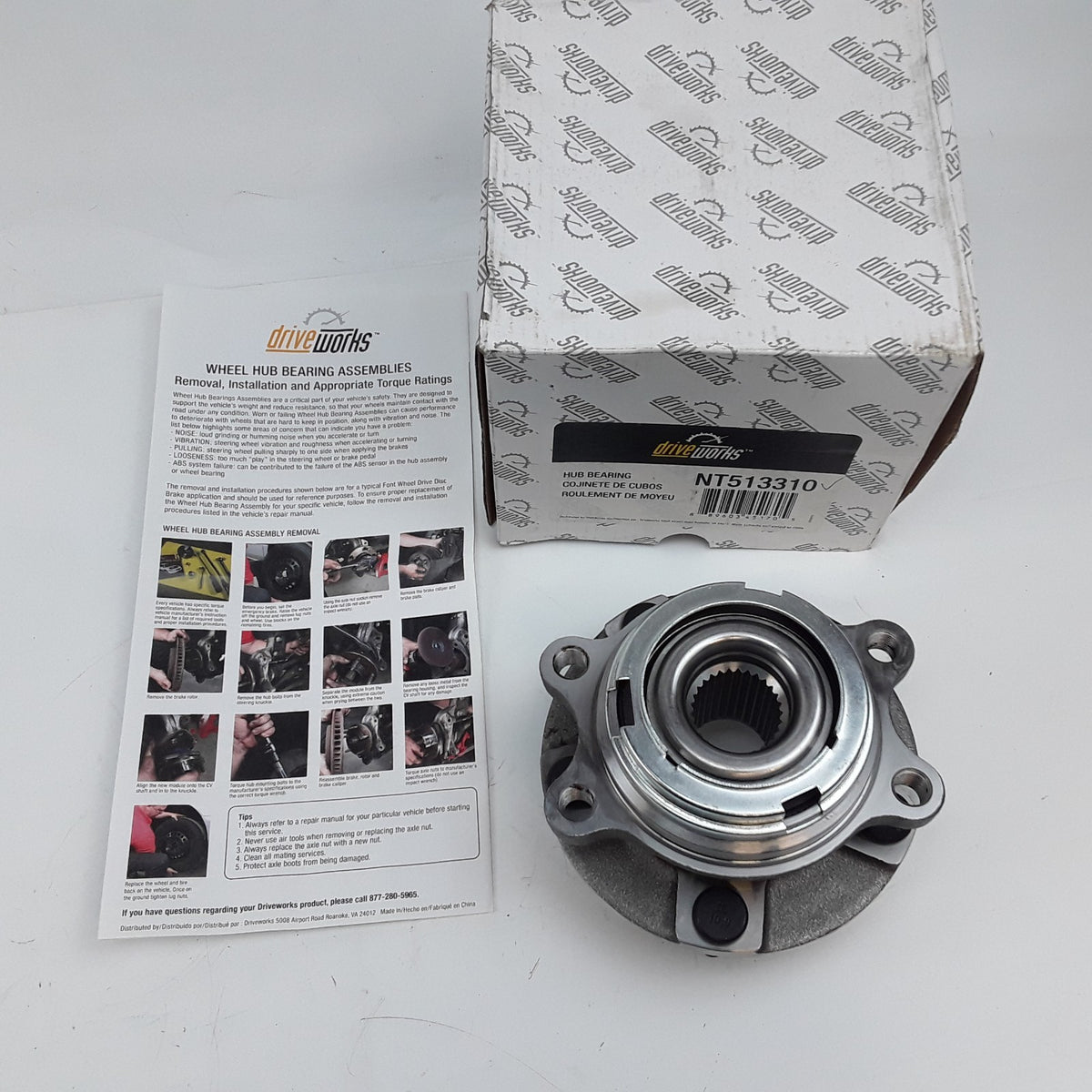 Front Wheel Bearing & Hub Fits Nissan Murano Quest 2003 2004 2005 2006 2007-2009