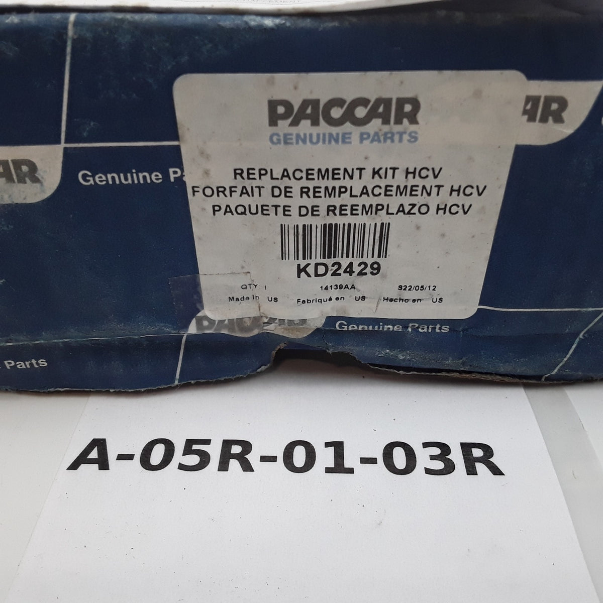 Paccar KD2429 Height Leveling Control Valve Fits Kenworth Heavy Duty Trucks