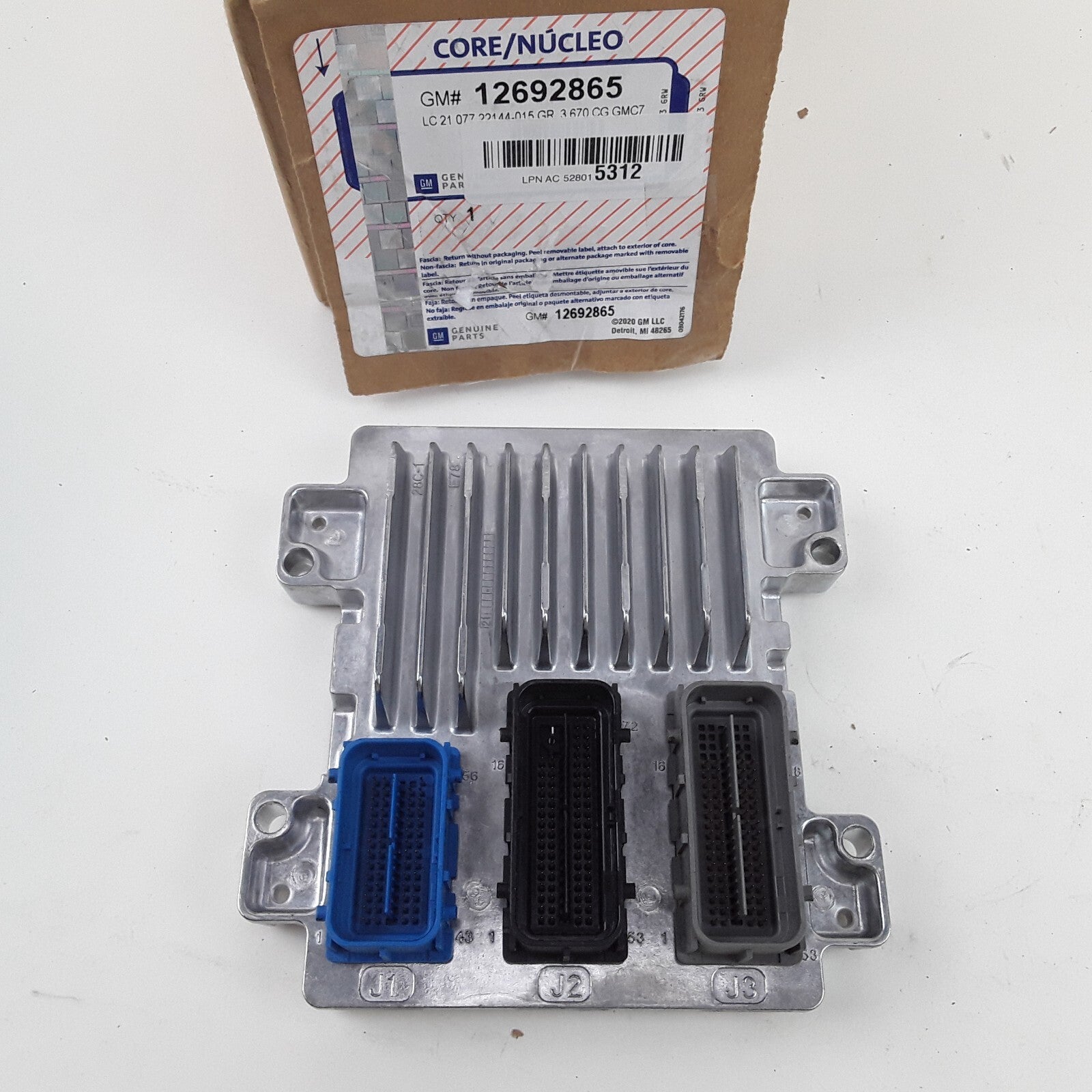 Engine Control Module (ECM) Fits Buick Encore 2014-15 Chevrolet Cruze 2011, 2015