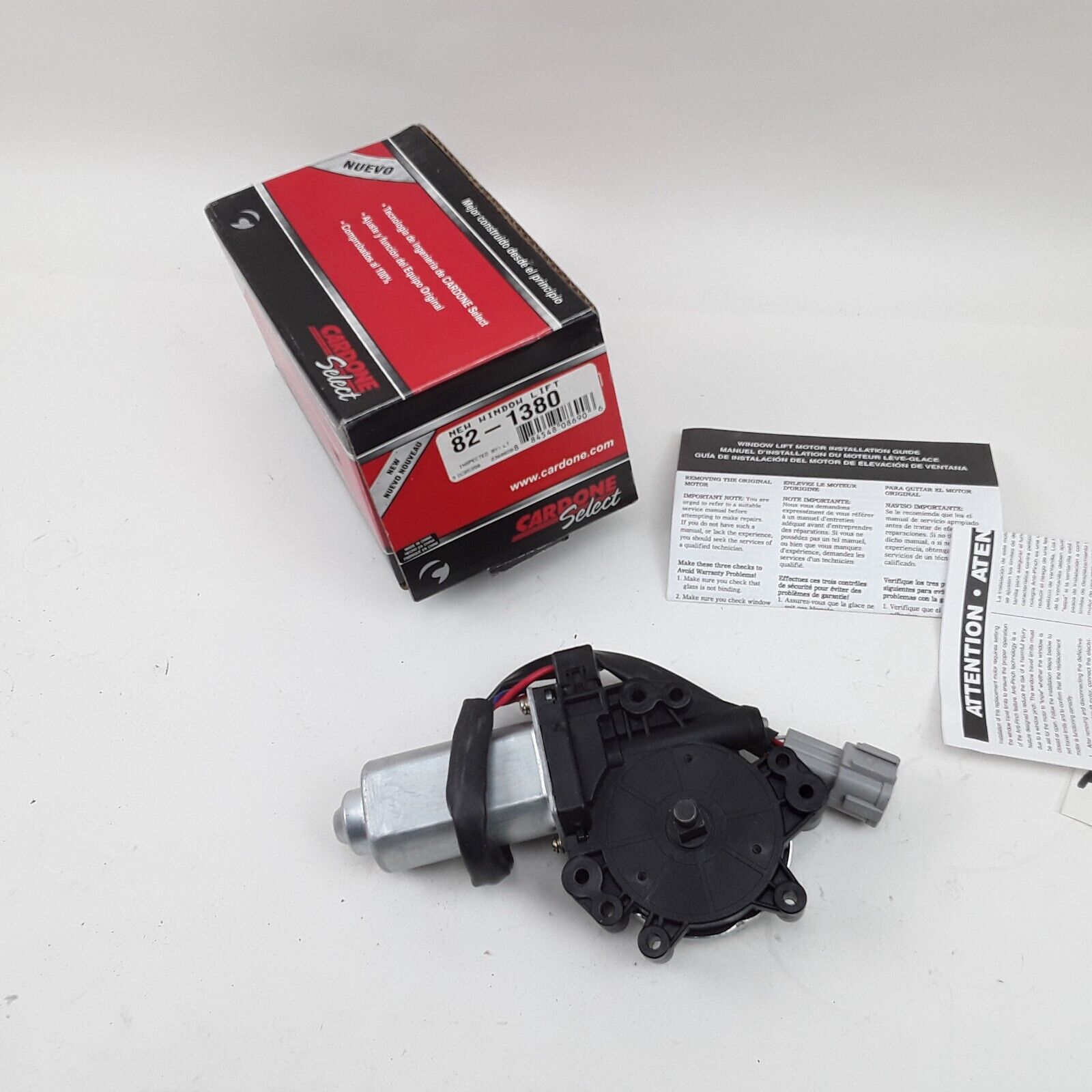 Cardone 82-1380 Front Left Power Window Lift Motor For Nissan Quest 2004-2009
