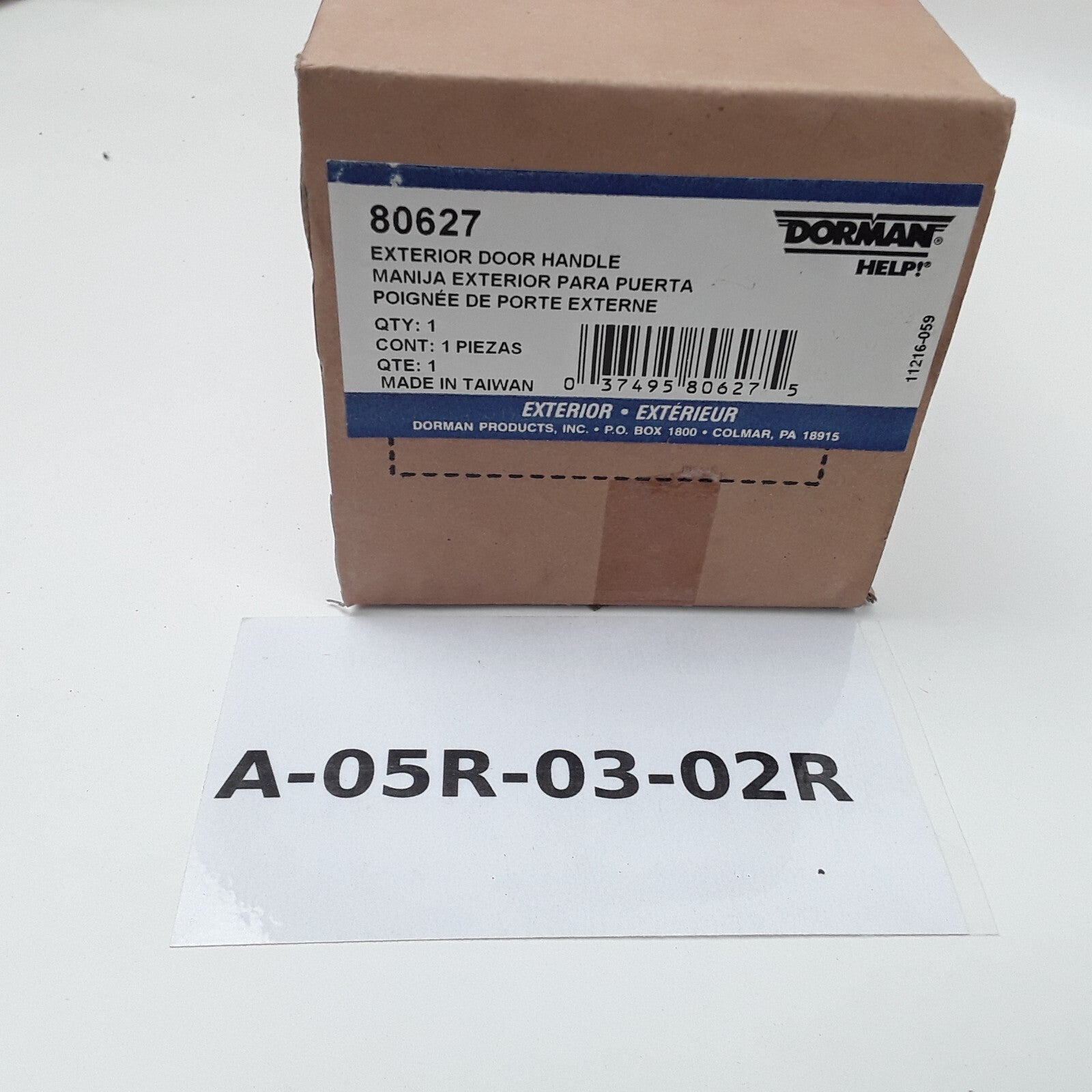 Dorman 80627 Front Left Exterior Door Handle Fits Ford Mustang (2005 2006-2009)