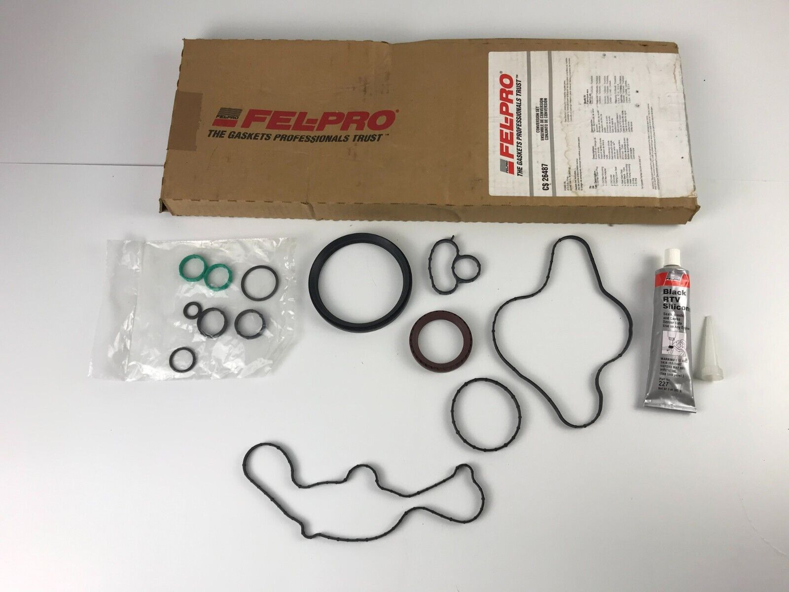 GENUINE OEM Fel-Pro CS 26487 Engine Conversion Gasket Set CS26487 FAST SHIPPING - HotCarParts