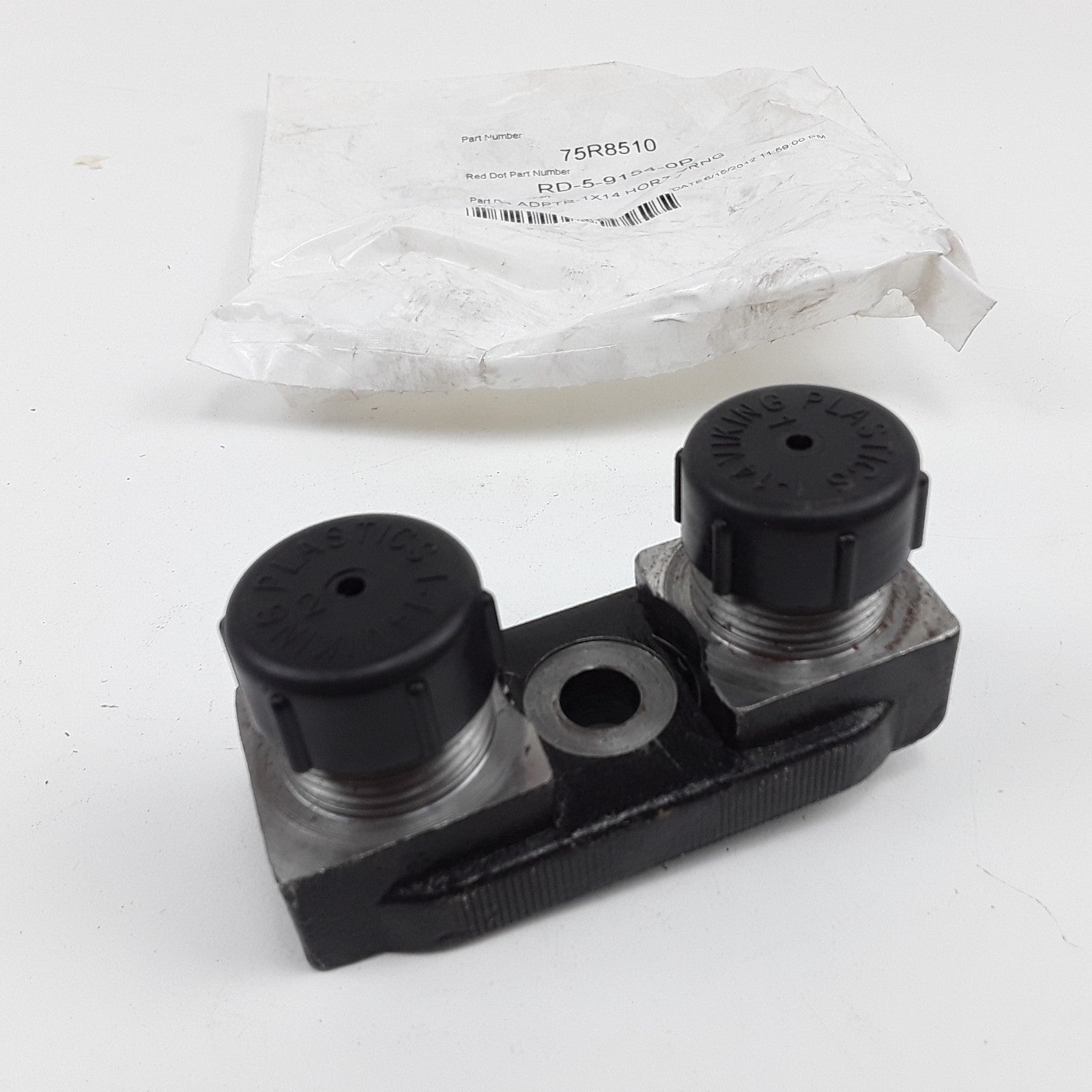 Red Dot 75R8510 Compressor Manifold Head Adapter Assembly 1 x 14 Heavy Duty