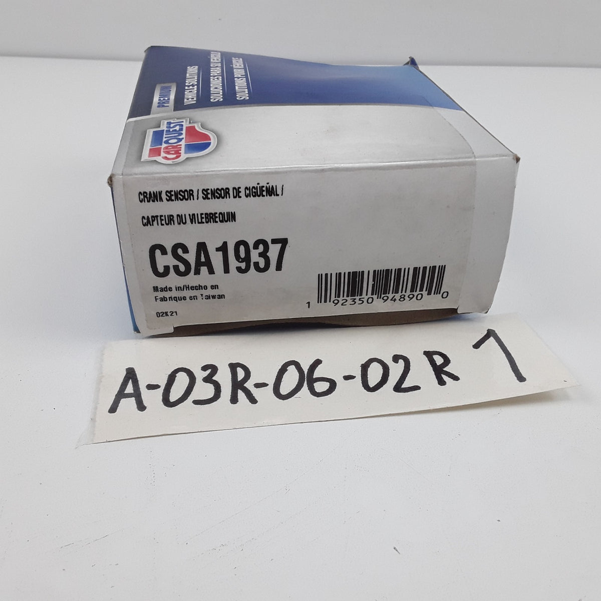 Carquest CSA1937 Crankshaft Position Sensor For Daewoo Lanos 1999 2000 2001 2002