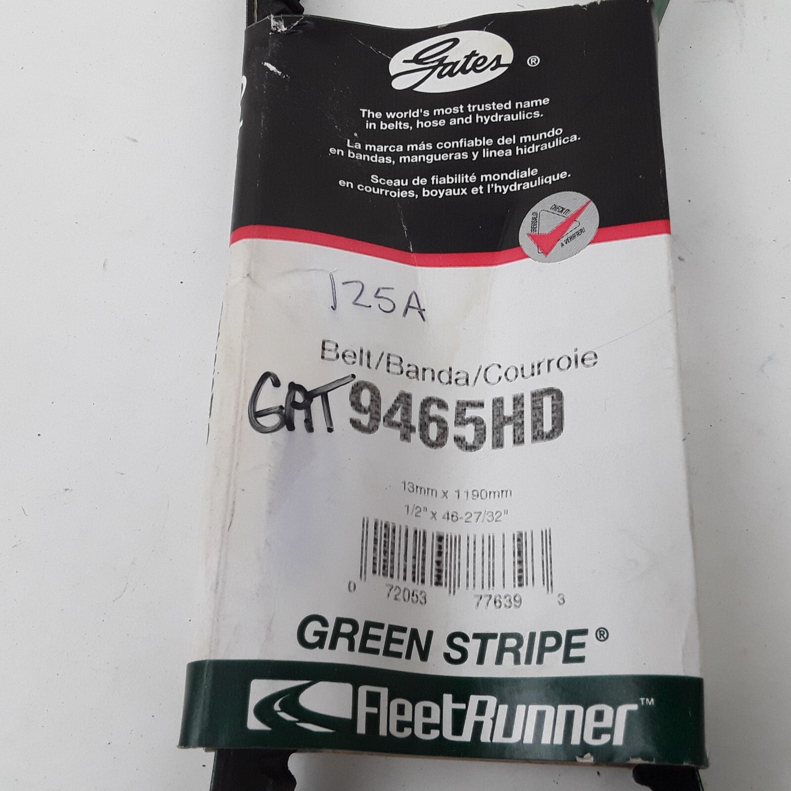 FleetRunner Heavy-Duty V-Belt Fits Ford B-600 GMC Astro Freightliner FL106 &More
