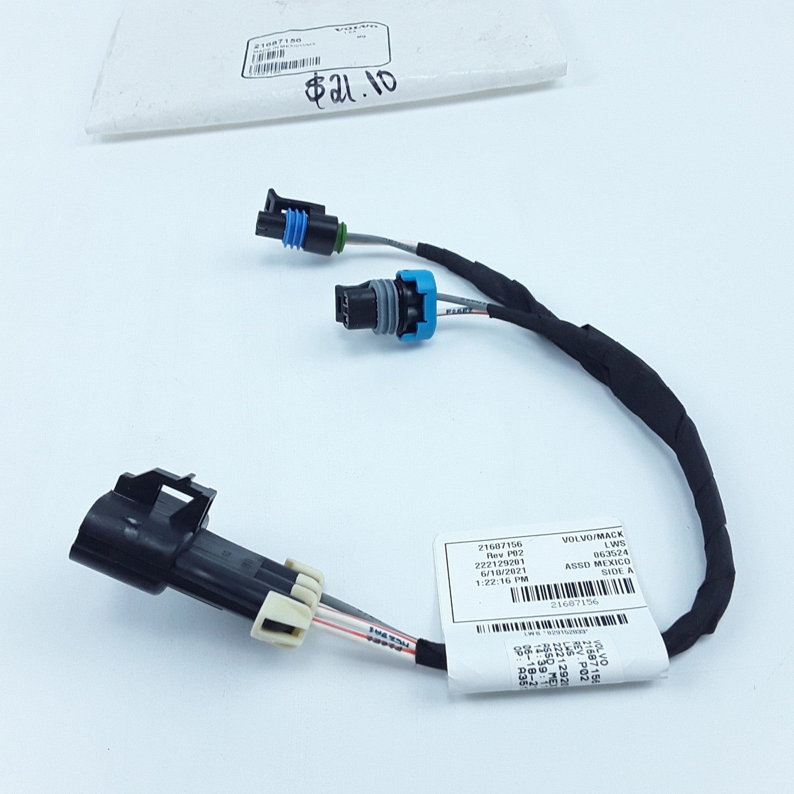 Volvo 21687156 Multi-Purpose Wire Cable For Volvo Mack Trucks
