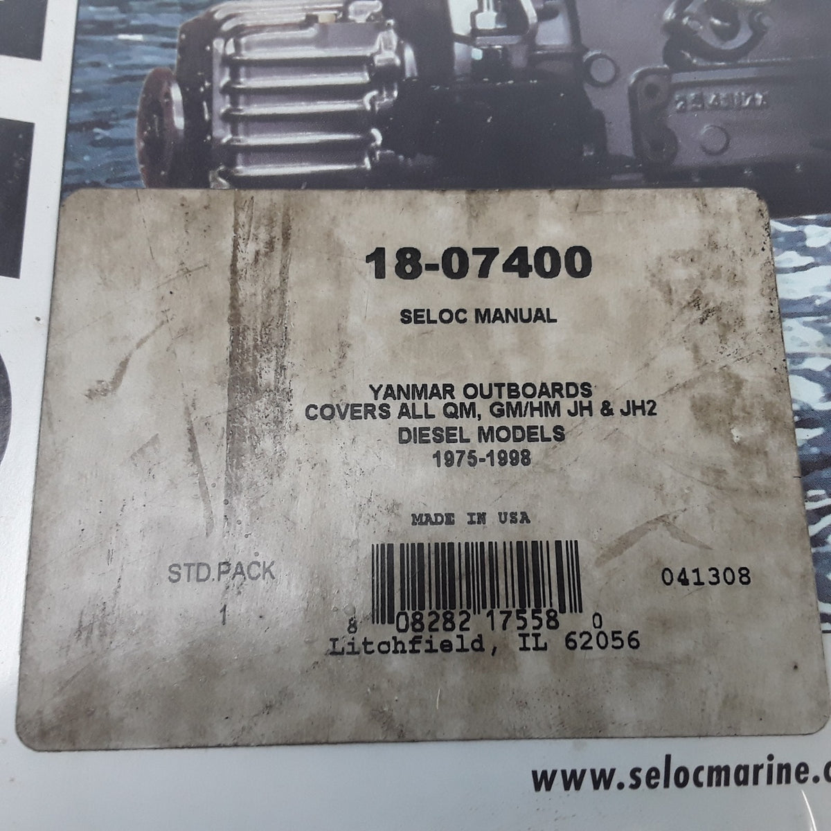 Repair Manual For Yanmar Outboards All QM GM/HM JH & JH2 Diesel Models 1975-1998