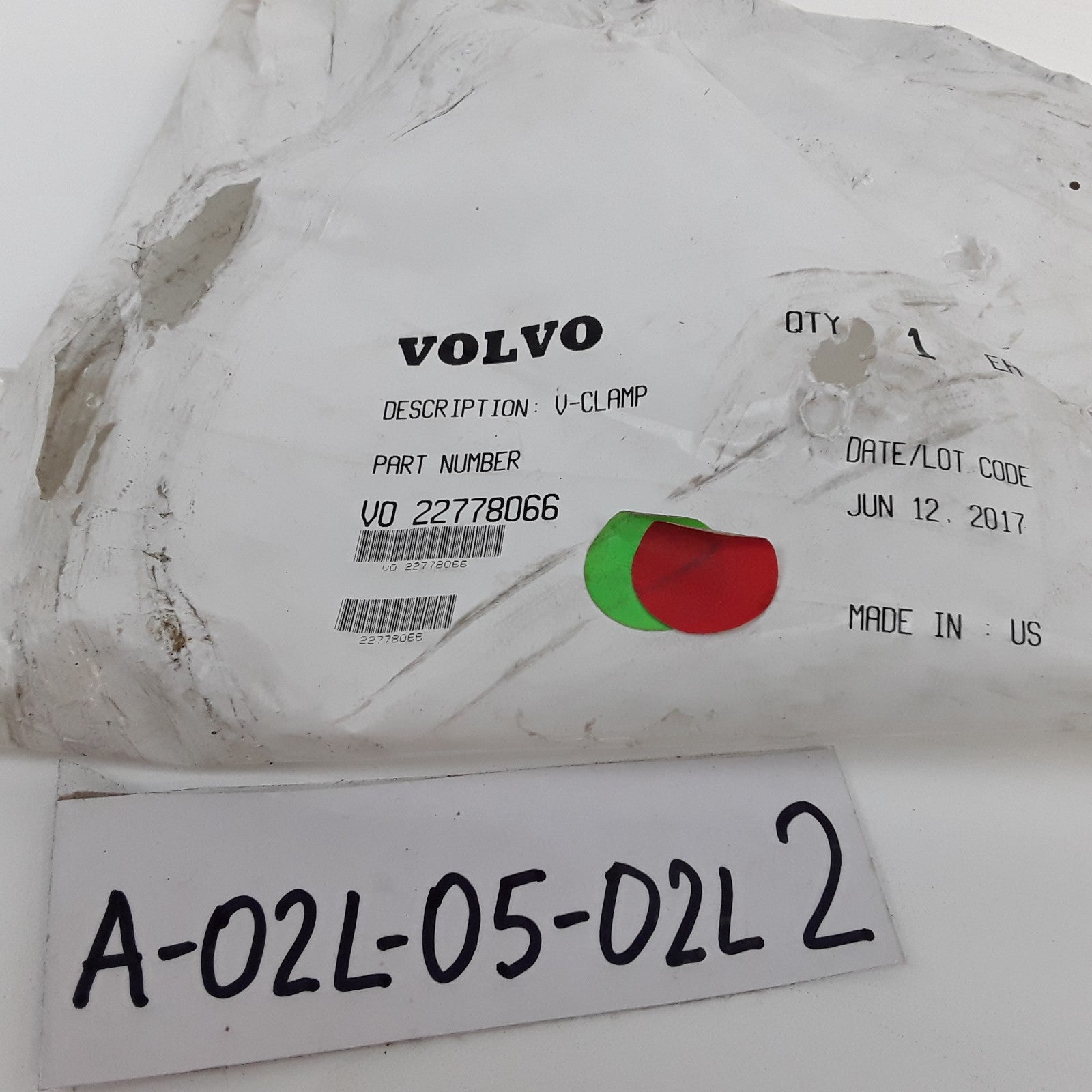 Diesel Particulate Filter (DPF) V-Band Clamp For Volvo & Mack MP7, MP8, D11, D13