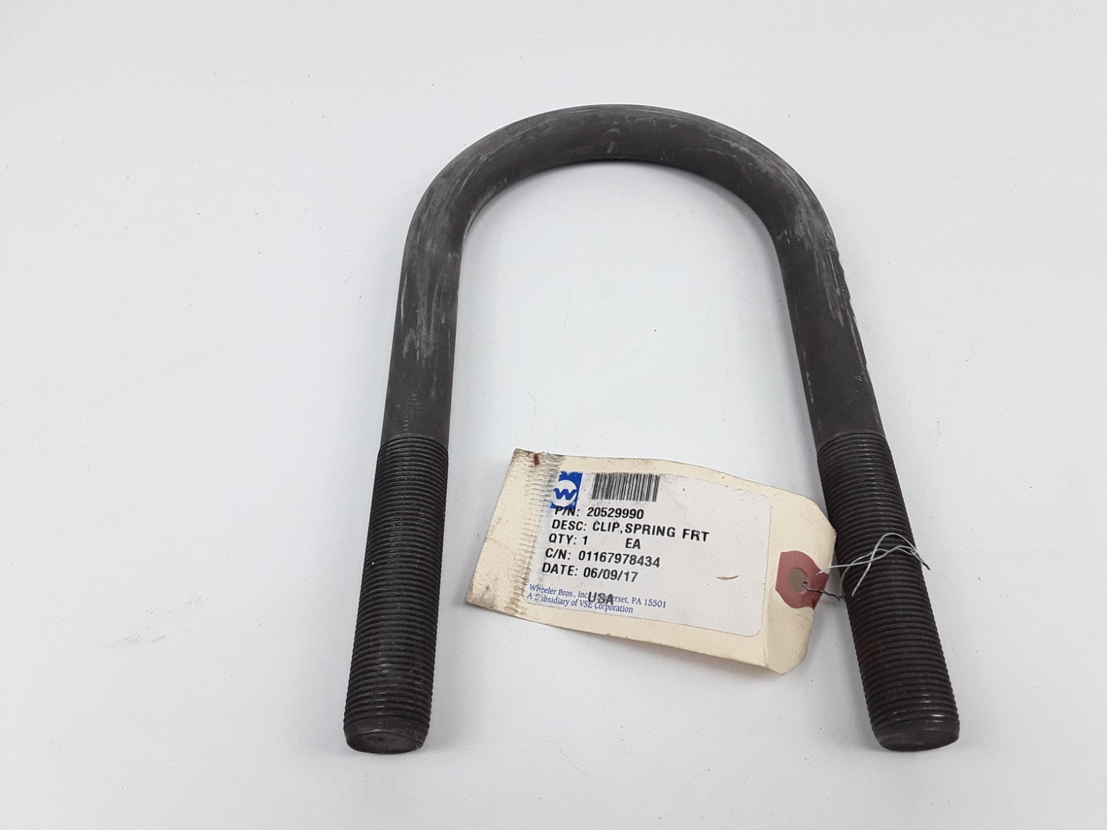 Mack 20529990 Threaded U-Bolt Assembly Heavy Duty For Mack Trucks