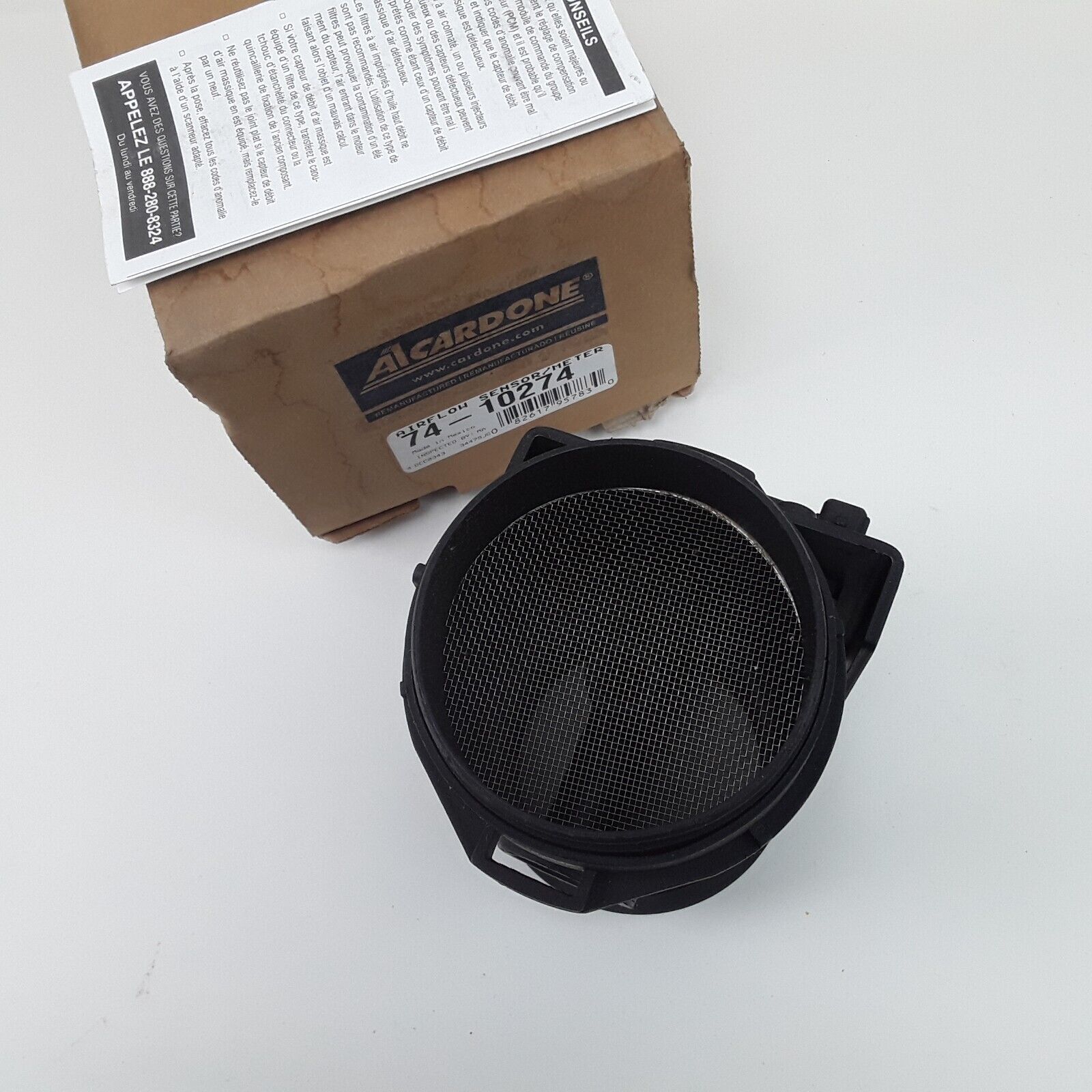 Cardone 74-10274 Mass Air Flow Sensor Black Plastic For Land Rover 1996-1999