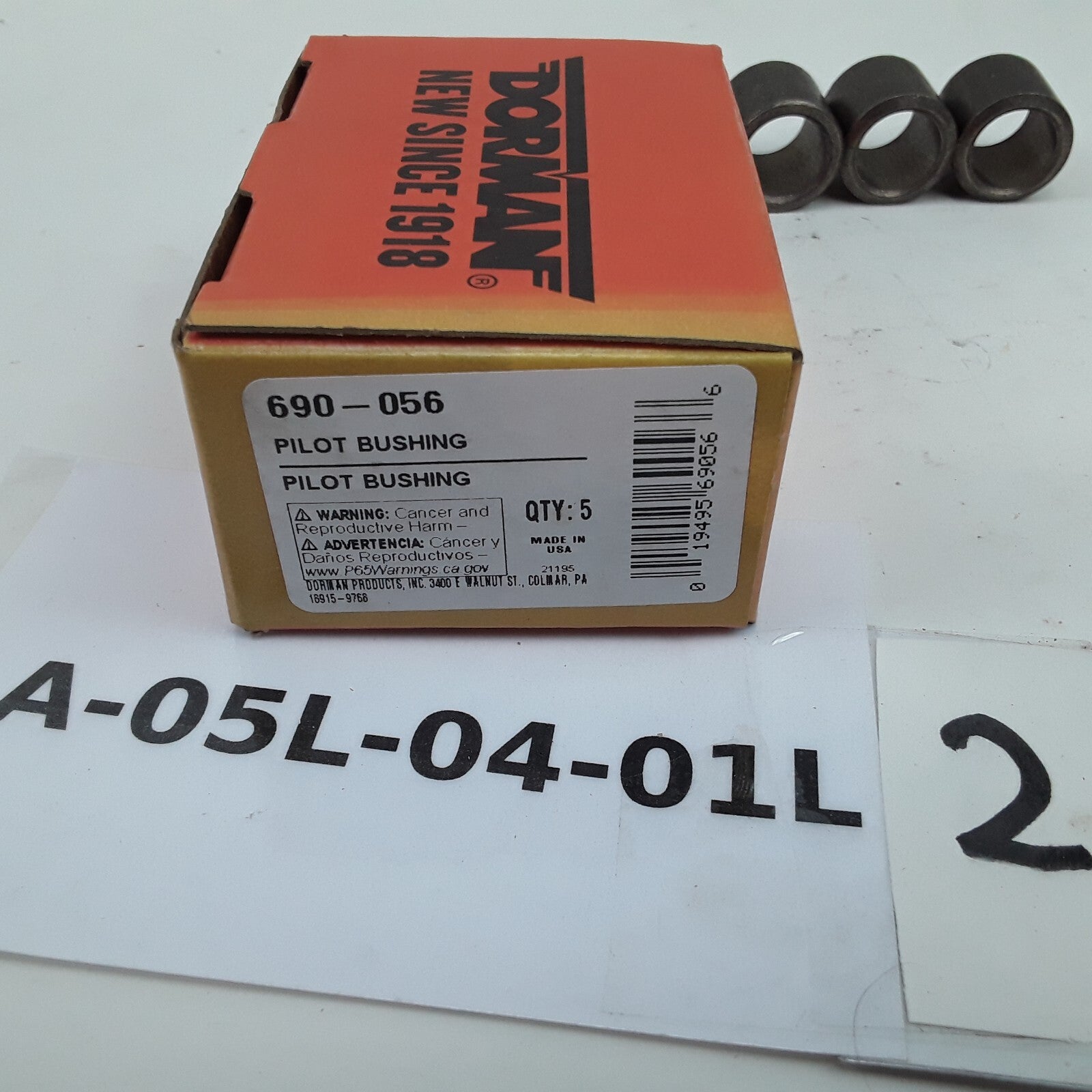 Set of 5 Clutch Pilot Bushing For Chevrolet Pontiac Buick GMC Isuzu