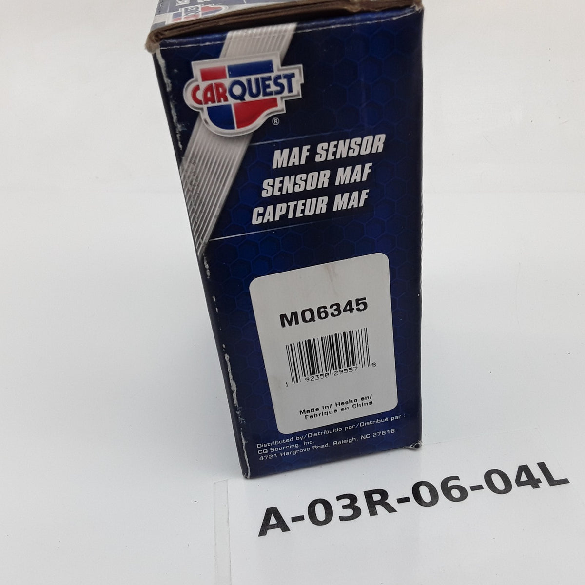Mass Airflow Sensor Fits Lincoln Mark VIII (1993 1994 1995) Carquest MQ6345
