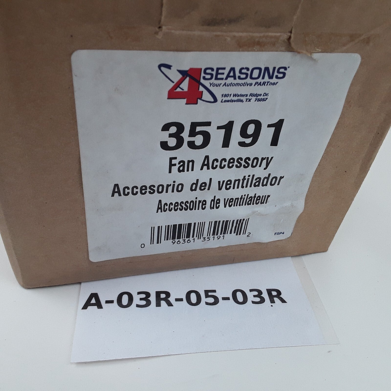 Four Seasons 35191 Condenser Fan Motor Fits Mercury Tracer Ford Escort 1995-2003