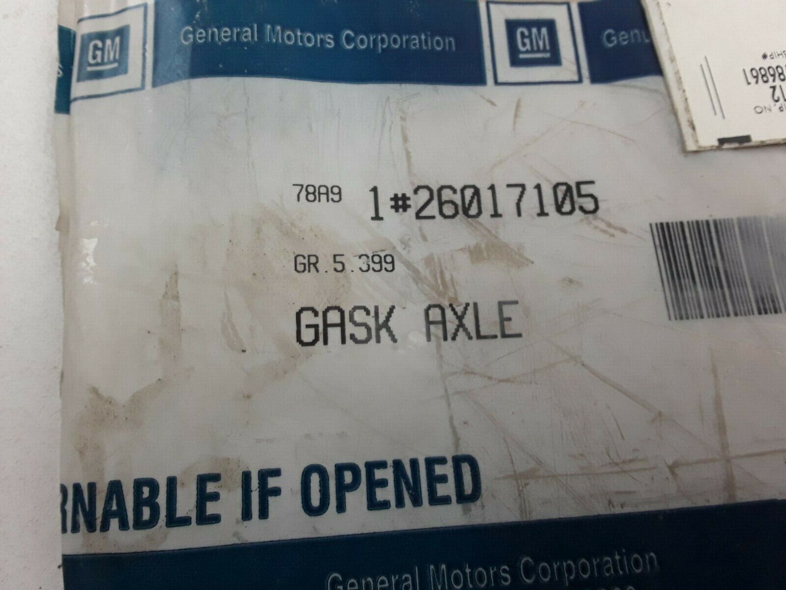 GM Front Carrier Differential Cover Gasket for Chevrolet Suburban Blazer 1990 91 - HotCarParts