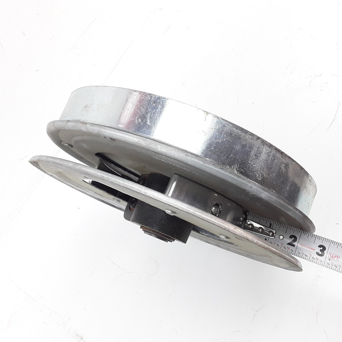 Right-Side Hydraulic Dual Hose Reel Assembly Heavy Duty For Forklifts Cranes