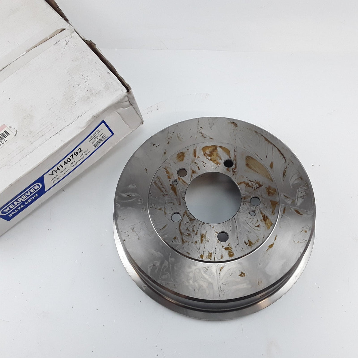 Carquest YH140792 Rear Brake Drum Assembly For Hyundai Santa Fe (2002 2003 2004)