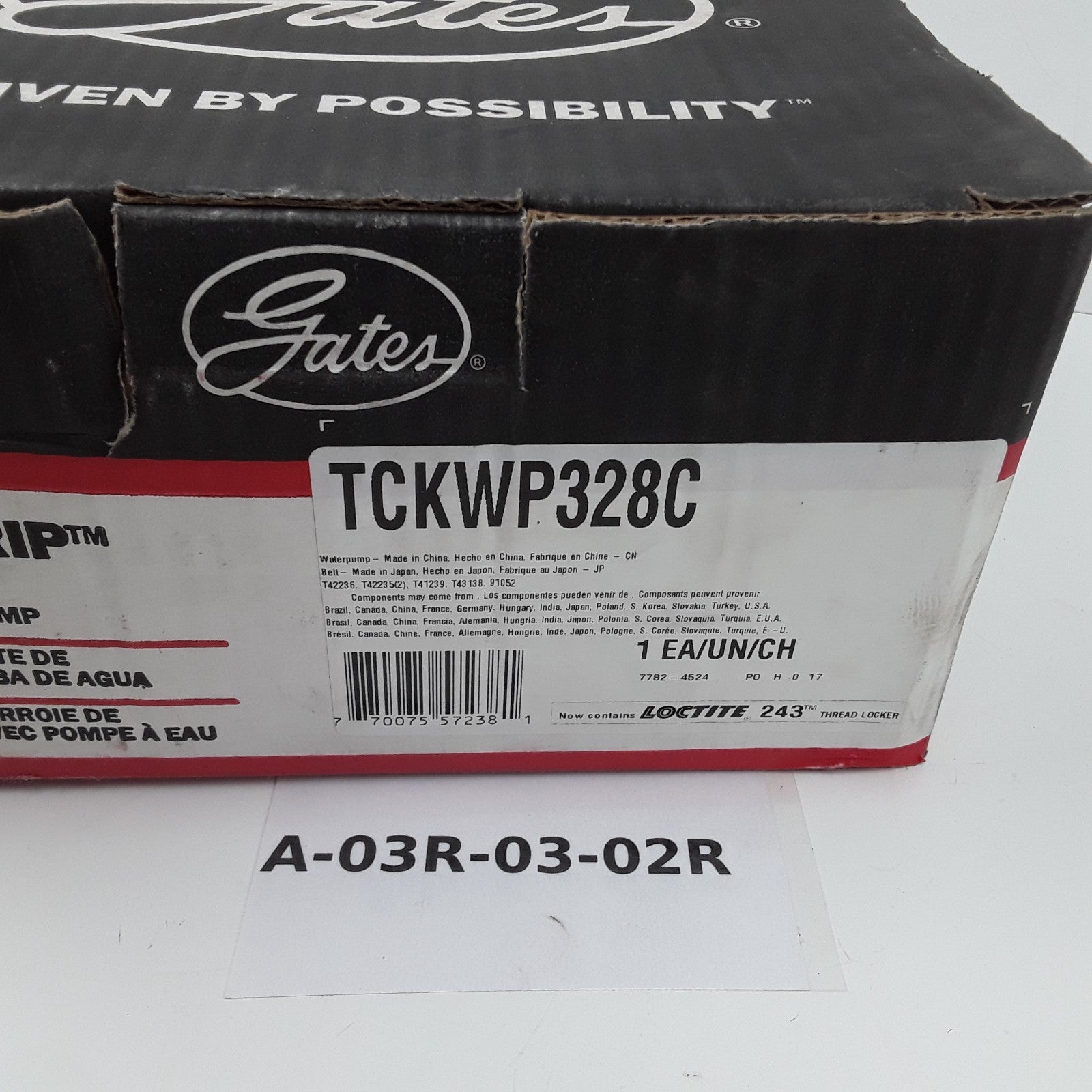 Engine Timing Belt Kit with Water Pump For Subaru Forester WRX Impreza 2008-2014