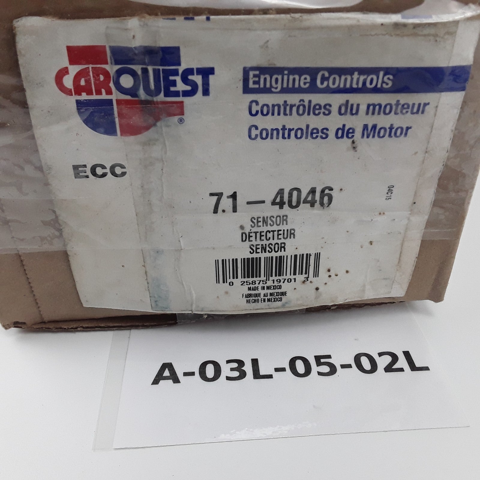 Carquest 71-4046 Fuel Level Sensor Assembly Heavy Duty High Performance