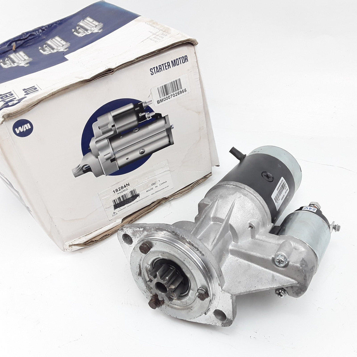Starter Motor 24V Fits Hitachi Isuzu Yanmar Engines Offset Gear Reduction OSGR