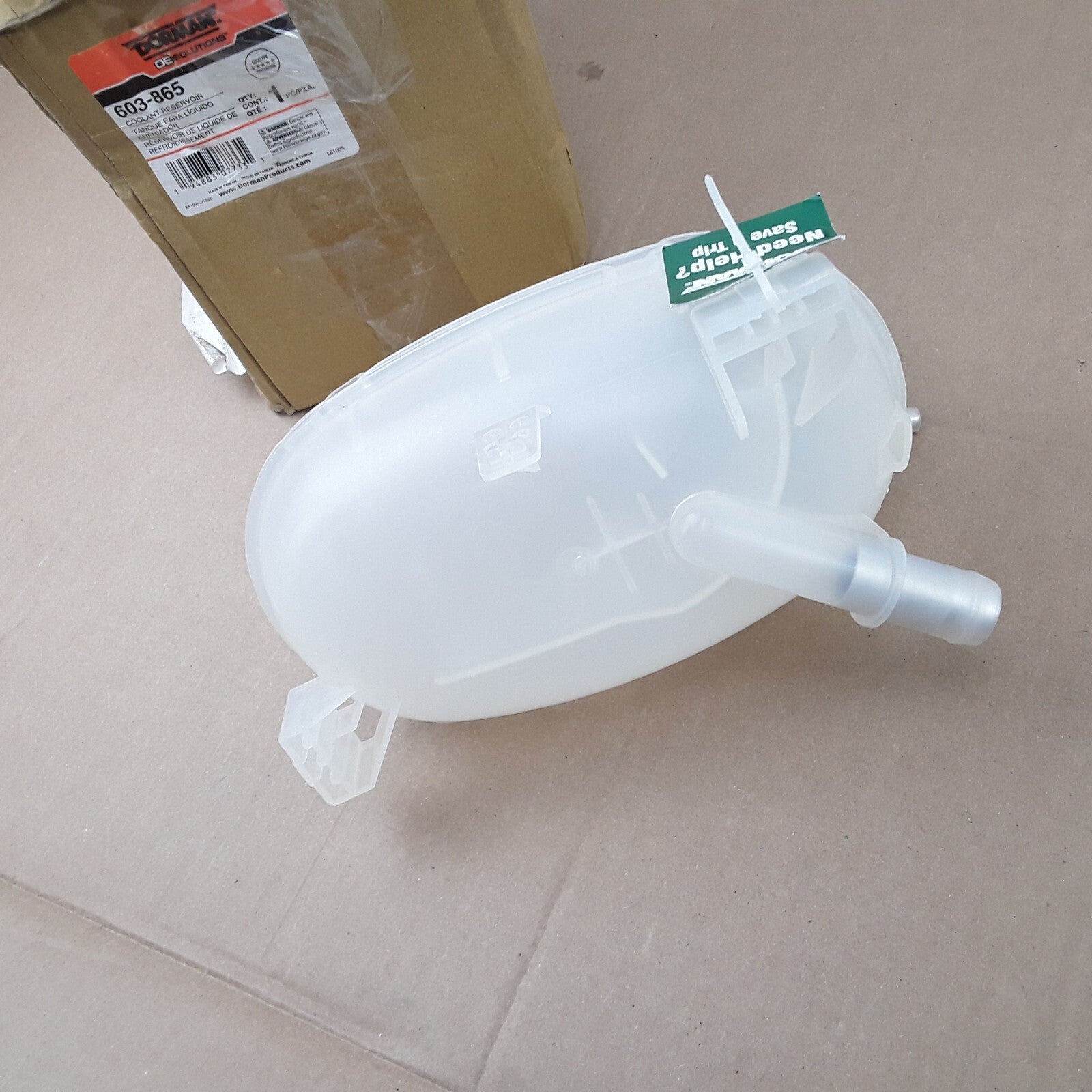 Dorman 603-865 Pressurized Coolant Reservoir Fits Ford Escape 2017 2018 2019