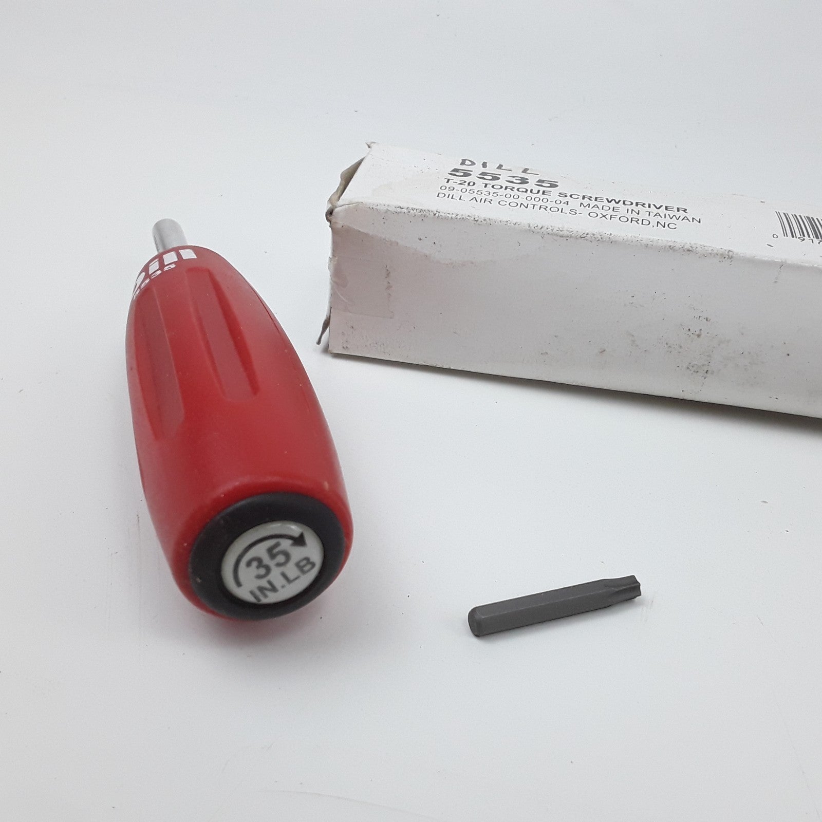 Dill Air Controls 5535 TPMS T-20 Torque Screw Driver For Beru Valves, 35 in/lbs