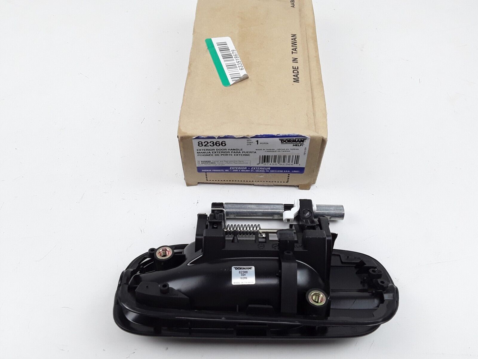 Exterior Door Handle Outside Rear Right Dorman 82366 fits Nissan Sentra 2000-06 - HotCarParts