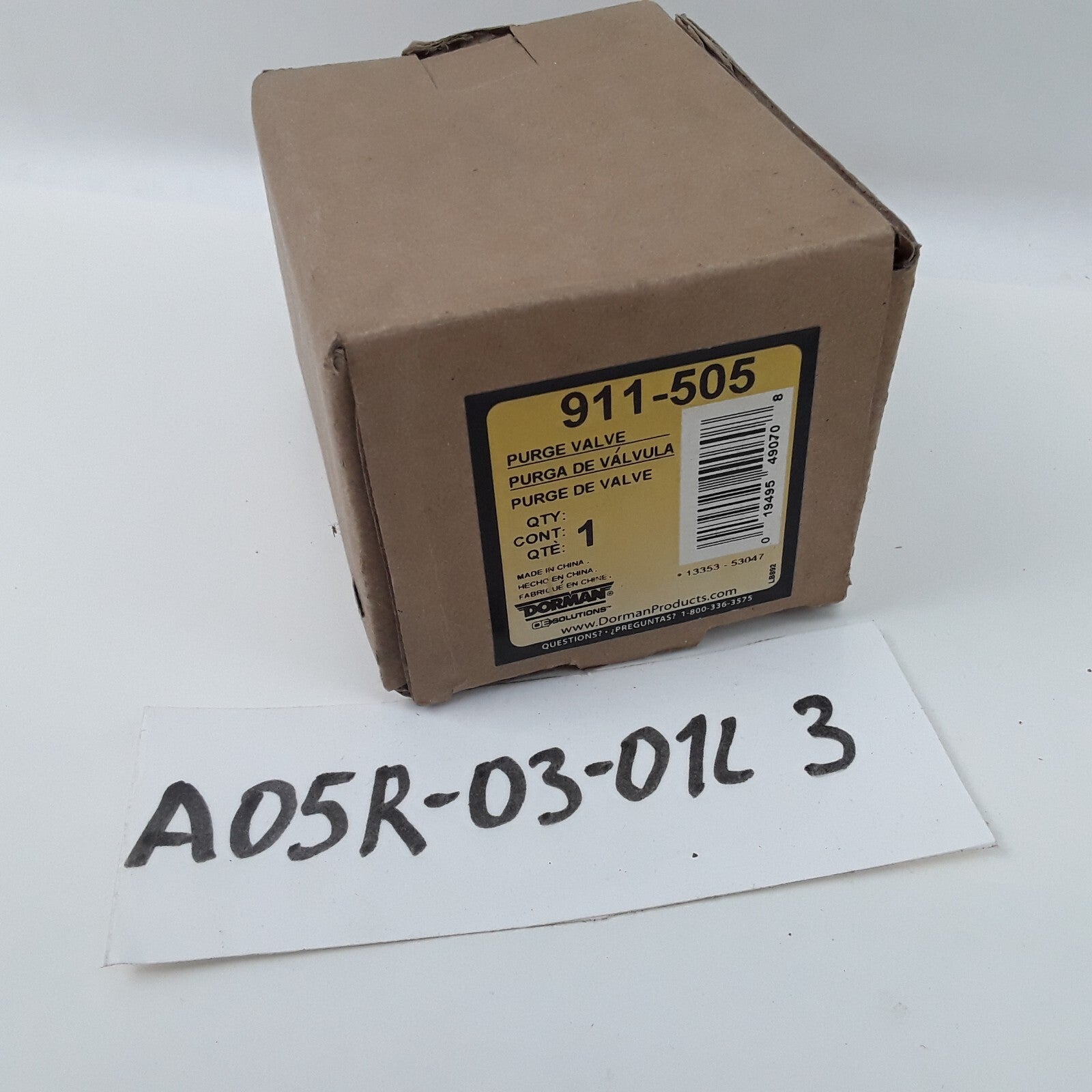 Vapor Canister Purge Valve Nissan Xterra (2001-2004) Nissan Maxima (2003-2004)
