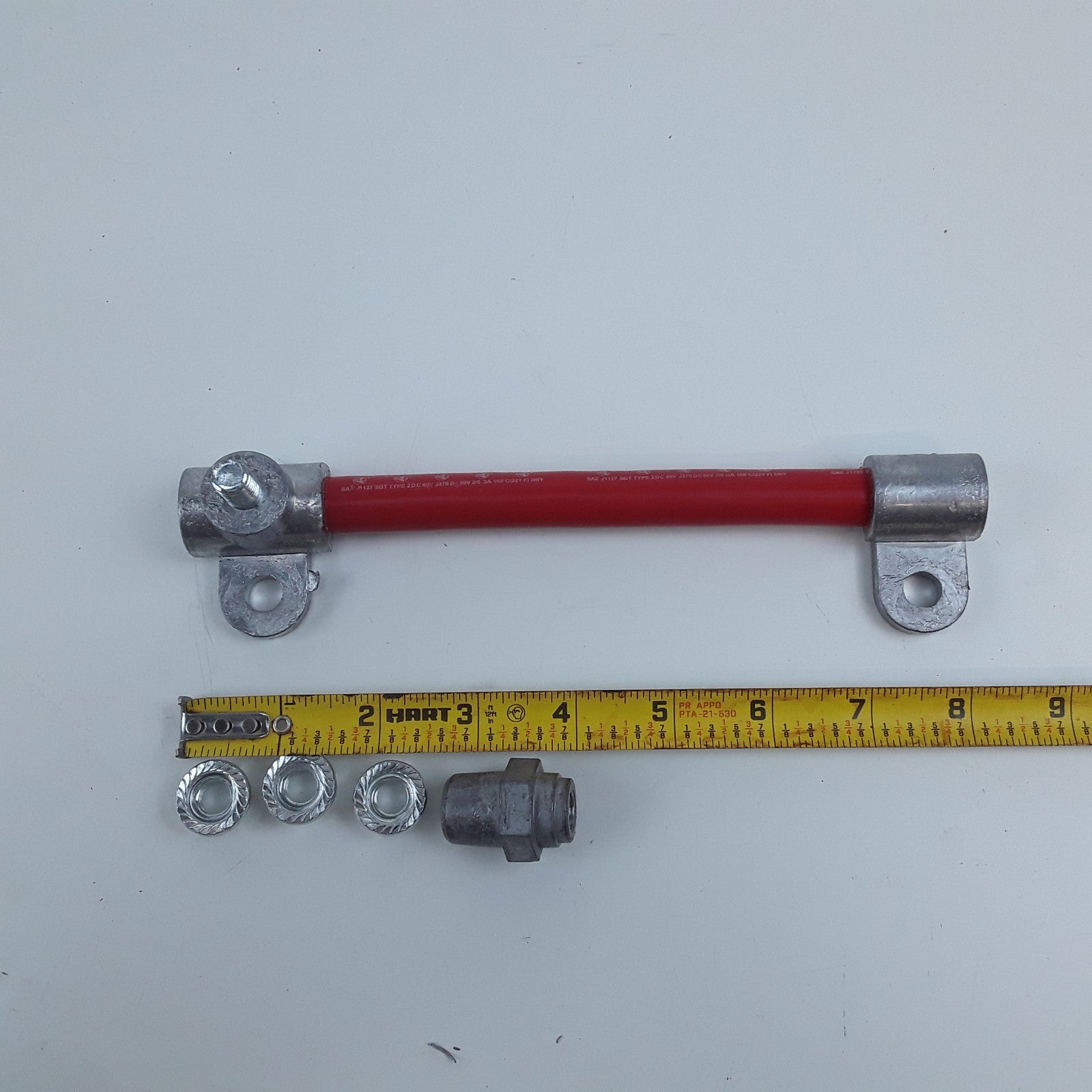 Automann 178.2013RD Battery Harness Cable Assembly 2/0 7" Red