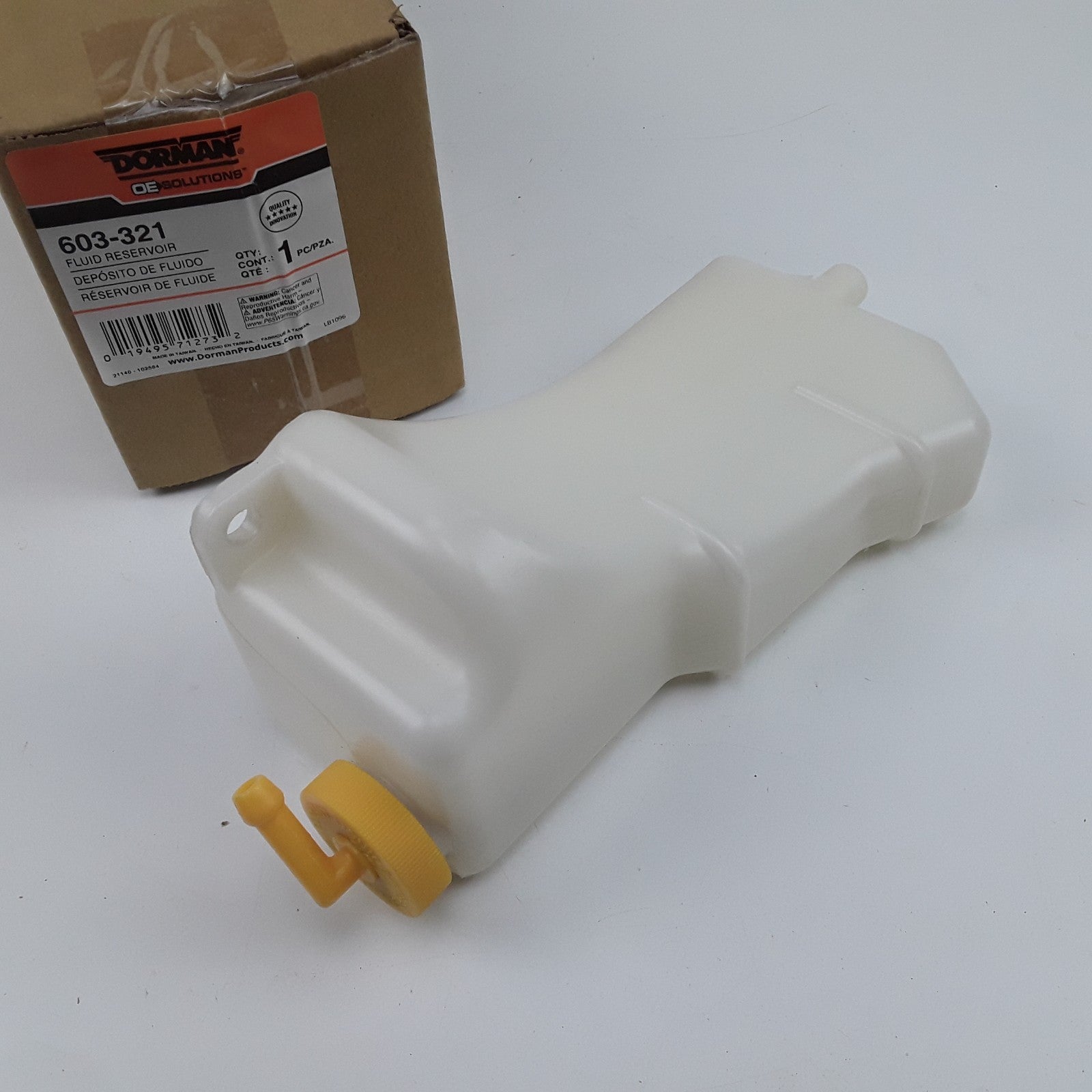Dorman 603-321 Front Engine Coolant Reservoir Fits Honda Fit (2006 2007 2008)