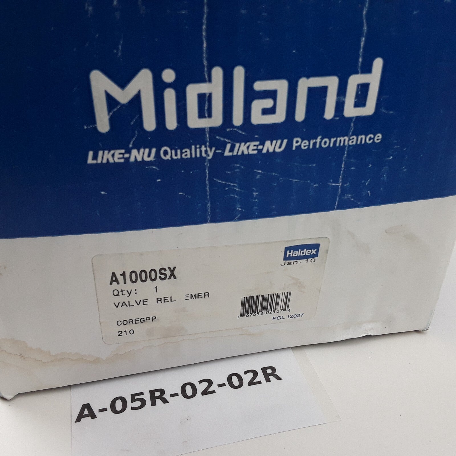 Haldex A1000SX - Sealco Emergency Air Brake Relay Valve - 4-Port Delivery