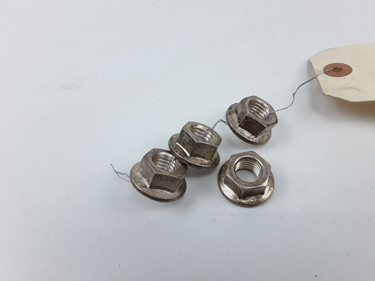 4pcs Mack 20971050 189AM2 Flange Lock Exhaust Nut Assembly M12 x 1.75 For Mack