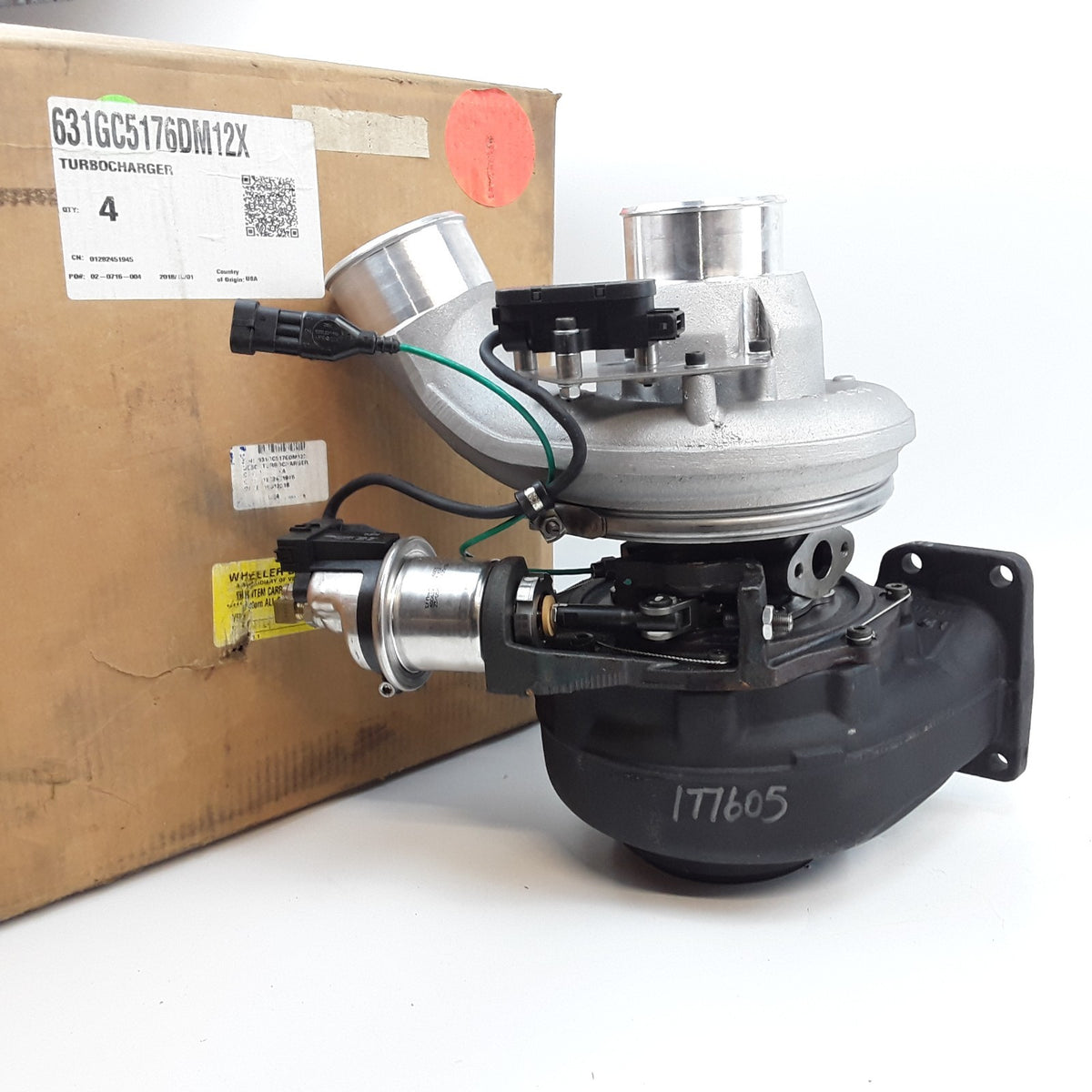 BorgWarner Model S430V Turbocharger Assembly p/n 477594 Fits Mack Diesel Trucks