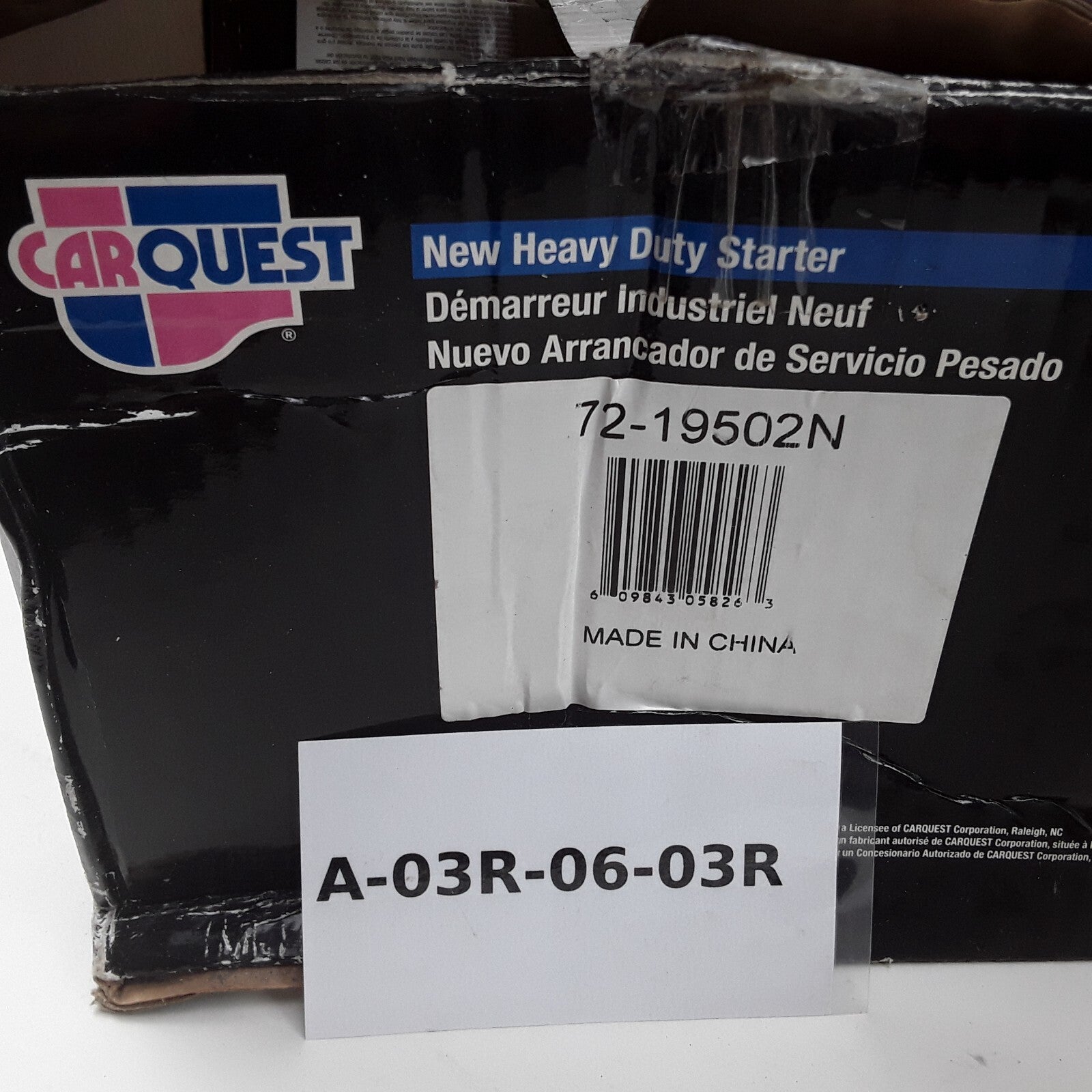 Carquest 72-19502N Starter Alternator - 12 Volts For Heavy Duty Car Trucks