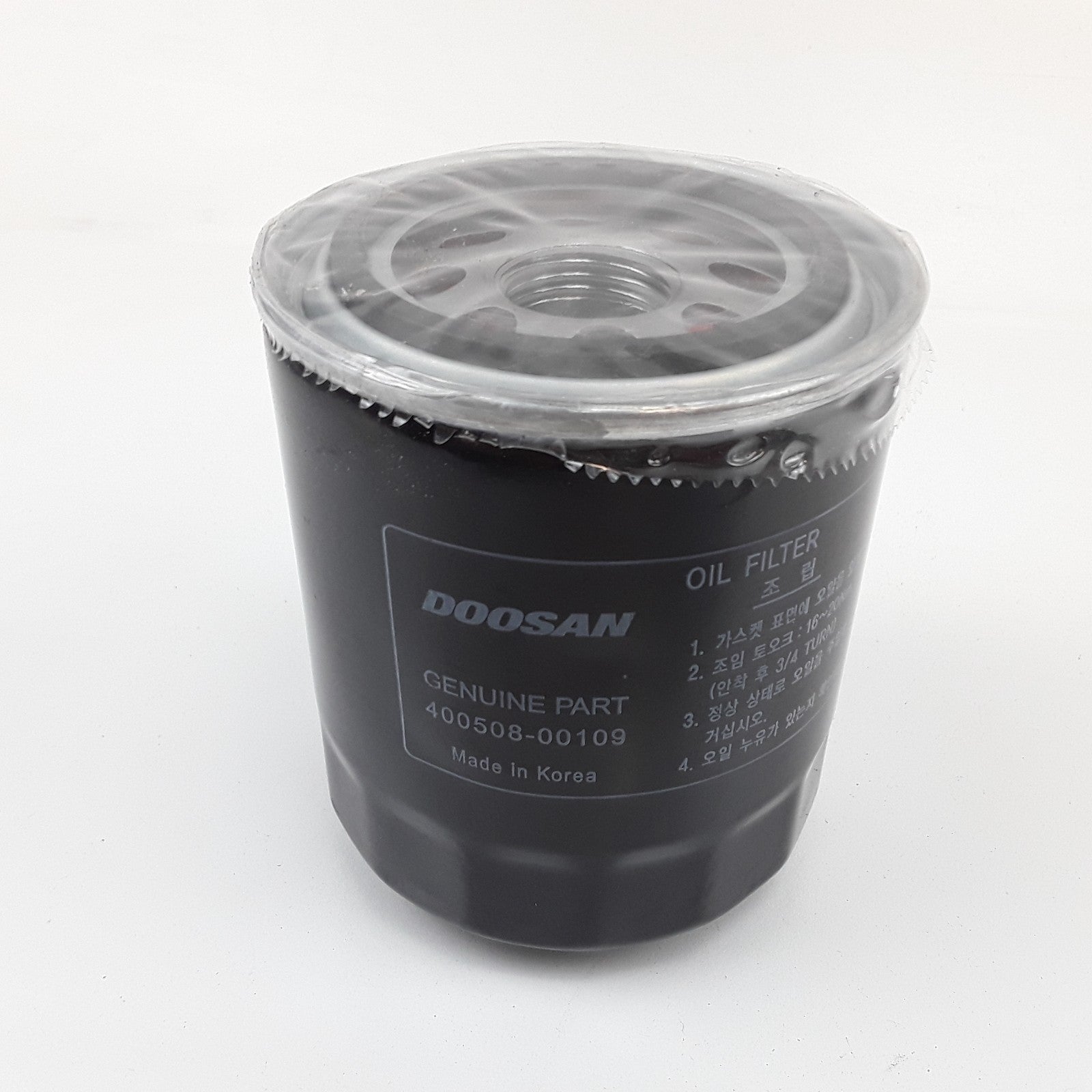 Doosan 400508-00109 Cartridge Oil Filter Assembly Heavy Duty High Performance