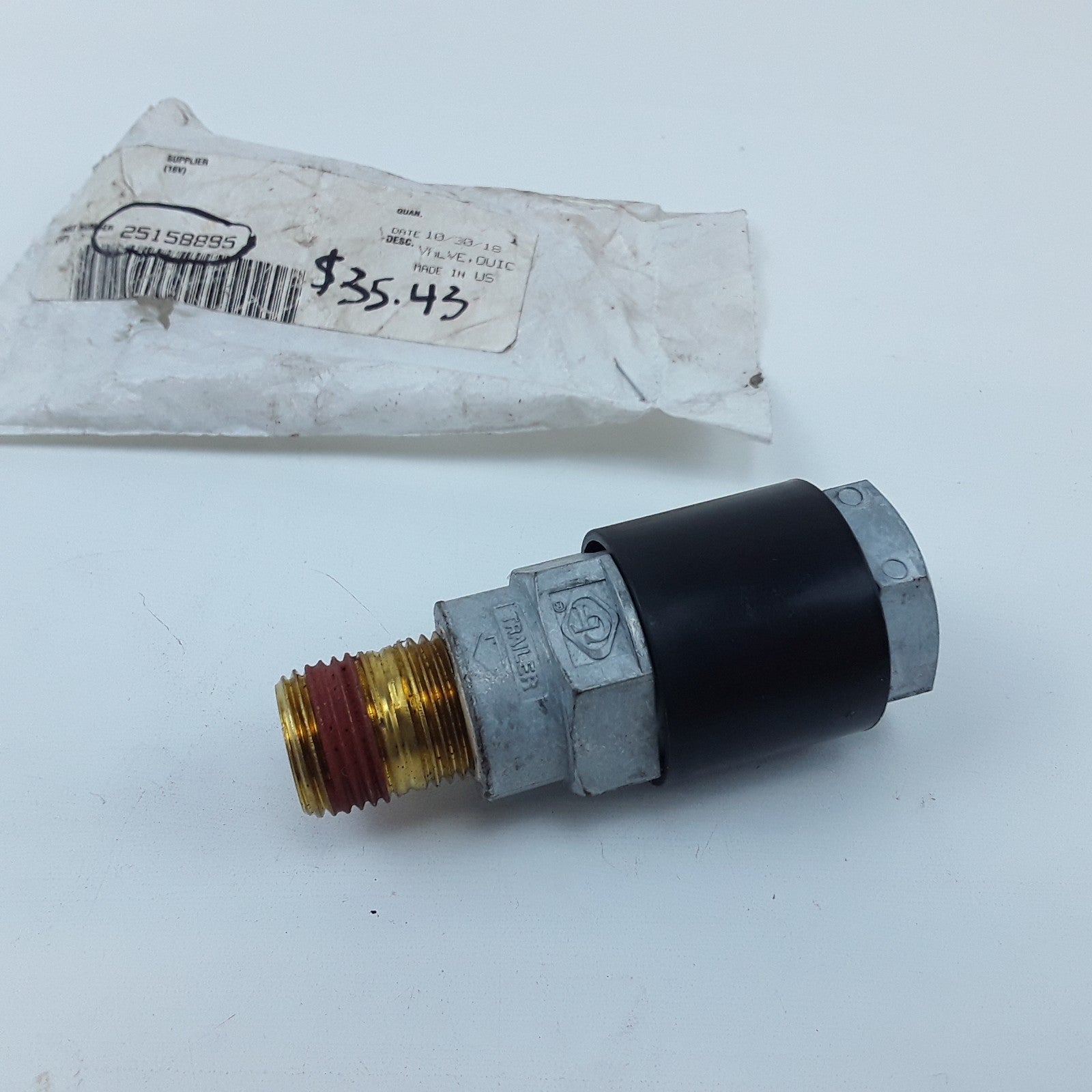 Air Brake Quick Release Valve For Mack Volvo VNL & VNM B & R Model Trucks