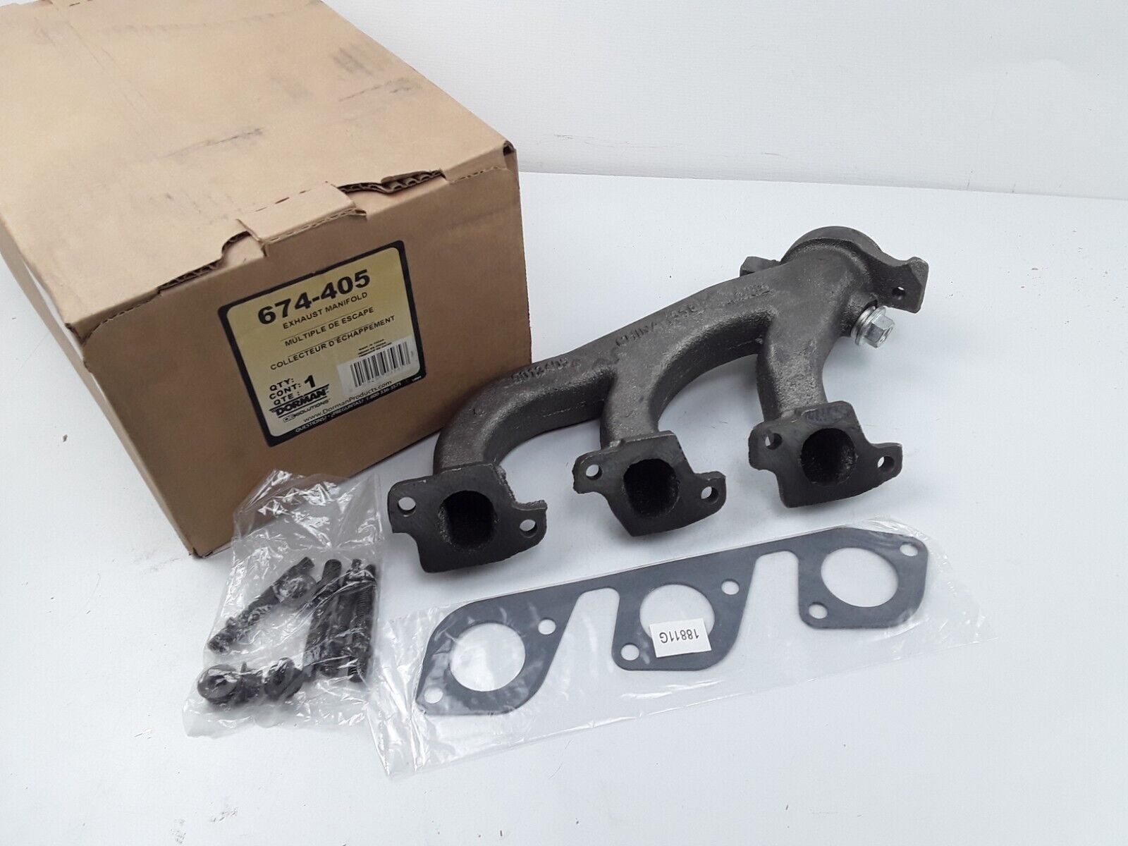 Exhaust Manifold Left For Ford E-150 E-250 Econoline Club Wagon F-150 1997 1998 - HotCarParts