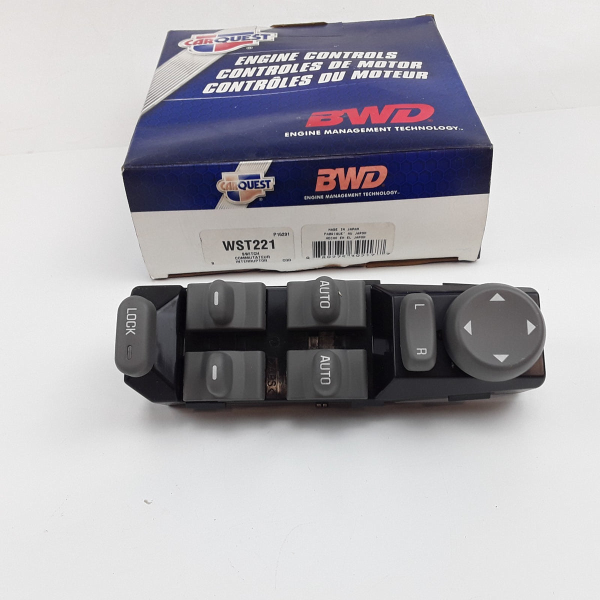 Front Left Power Window Switch Fits Pontiac Bonneville (2000 2001 2002 2003)
