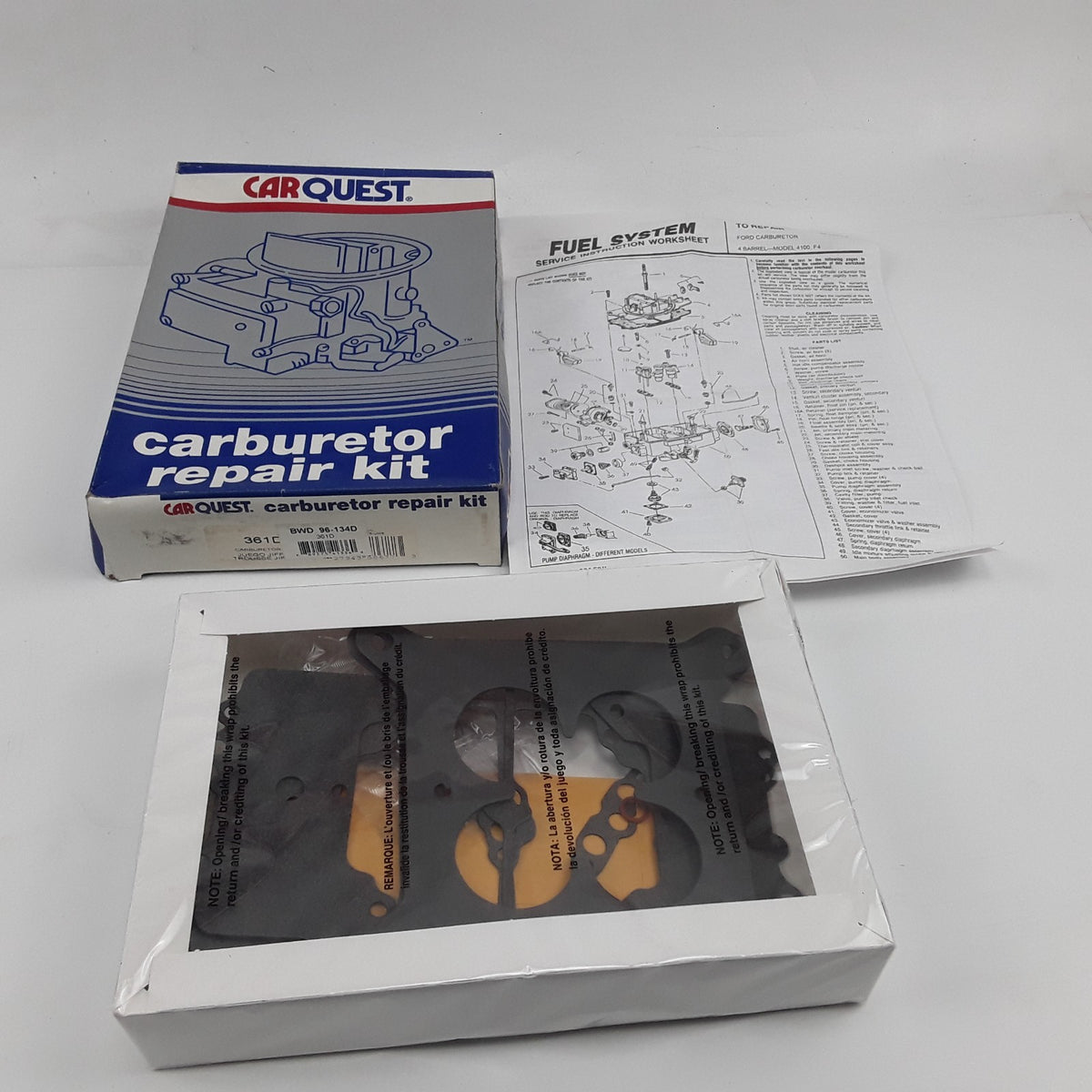 Carburetor Repair Kit Fits Oldsmobile Cadillac Pontiac Buick Chevrolet 1955-1969