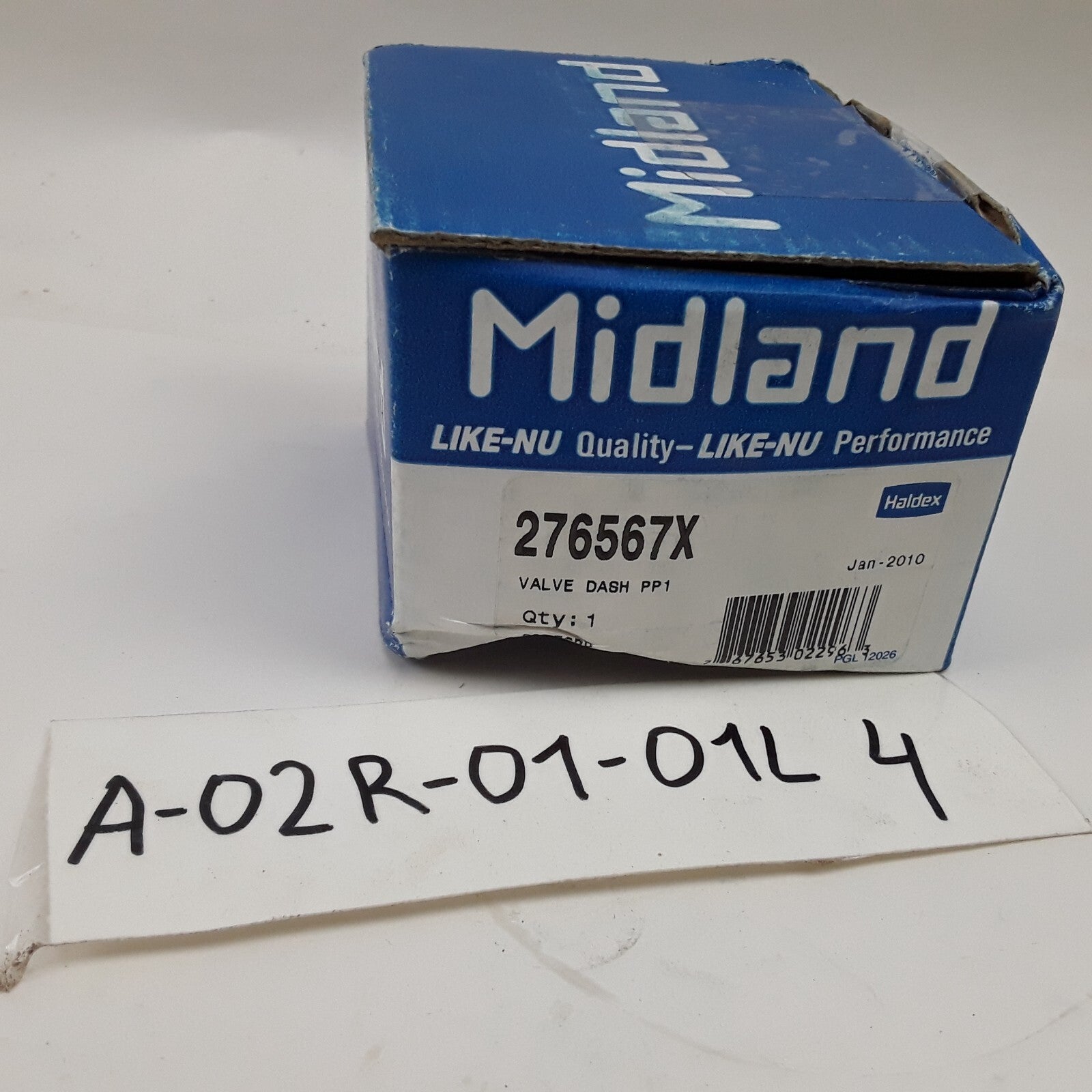 Haldex 276567X Bendix PP1 Push-Pull Hand Control Valve 1/8" Delivery Port 40 PSI