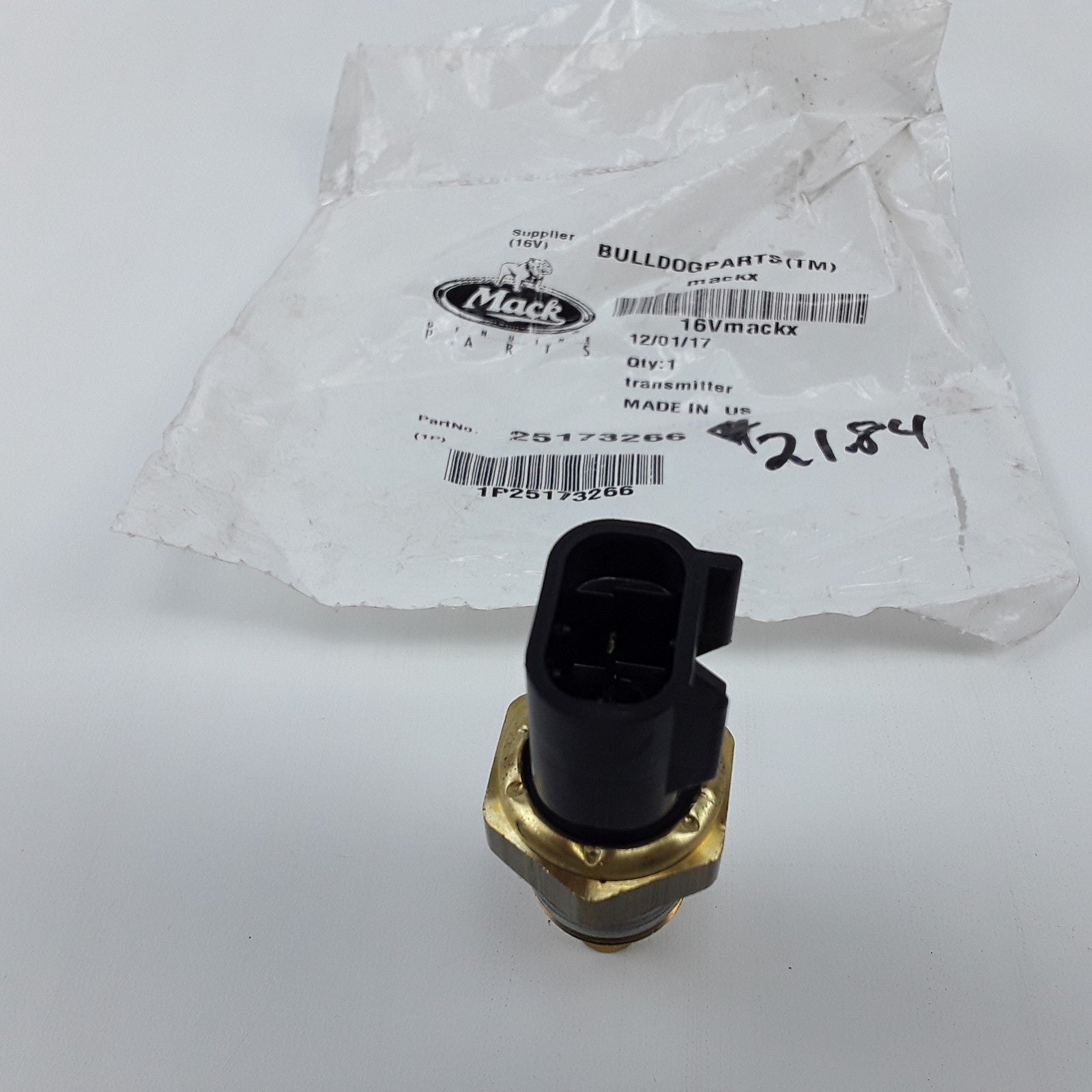 Mack 25173266 Transmission Fluid Temperature Sensor Fits Mack 64MT2113AM