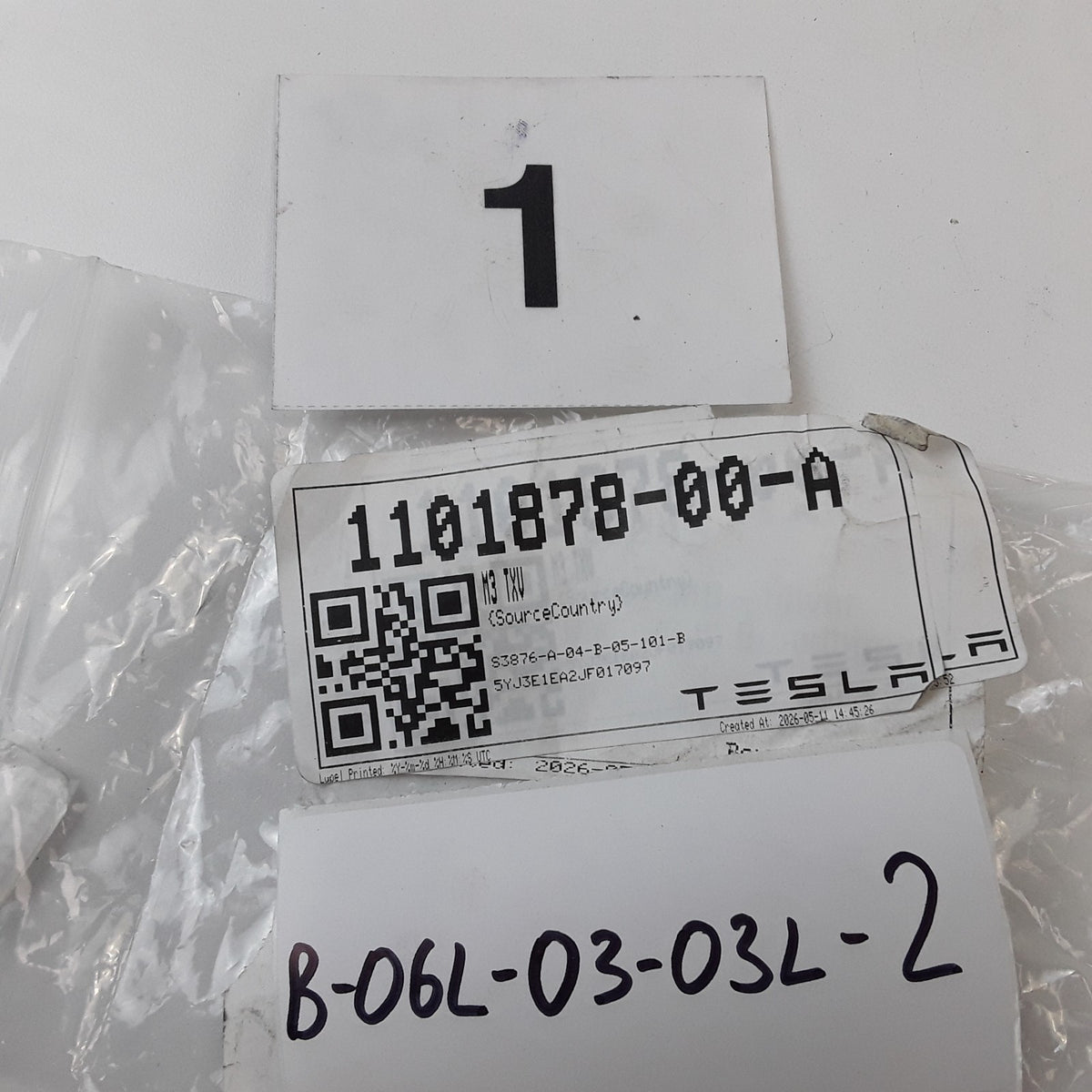 1101878-00-A A/C Thermal Expansion Valve For Tesla Model 3 2017-2023 OEM New