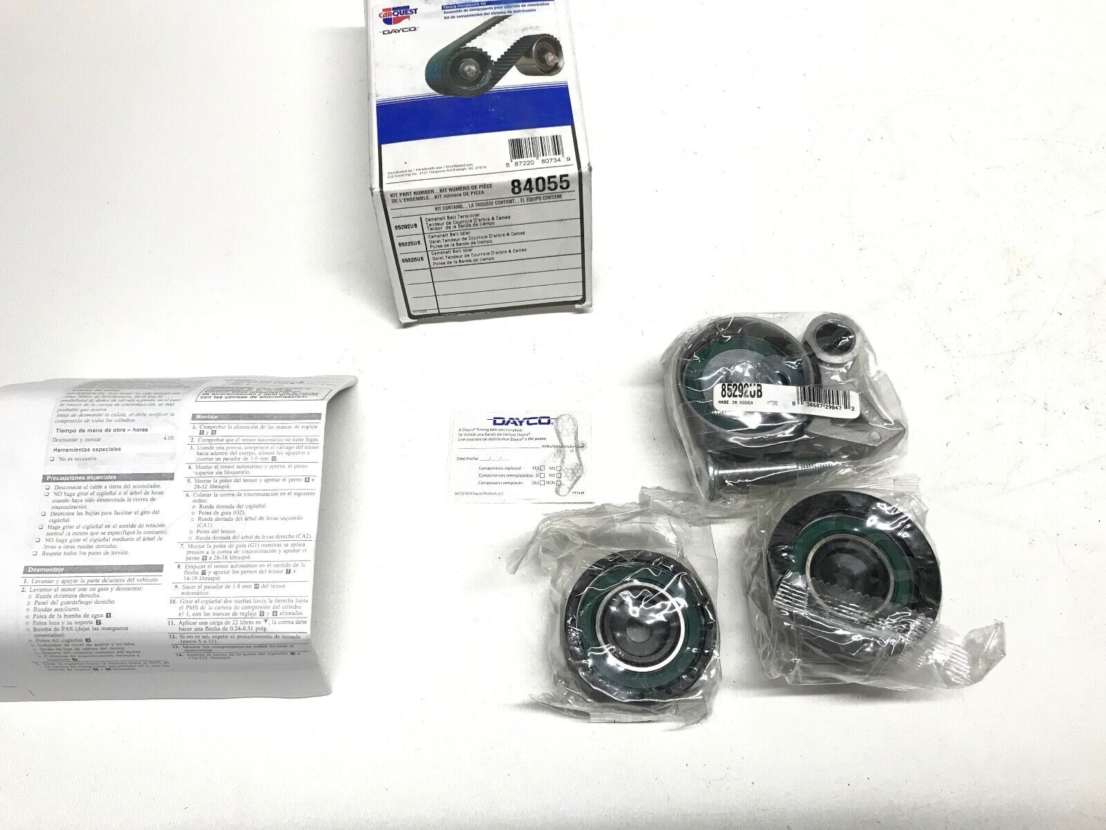 Engine Timing Belt Tensioner-Timing Component Kit CARQUEST 84055 FAST SHIPPING - HotCarParts