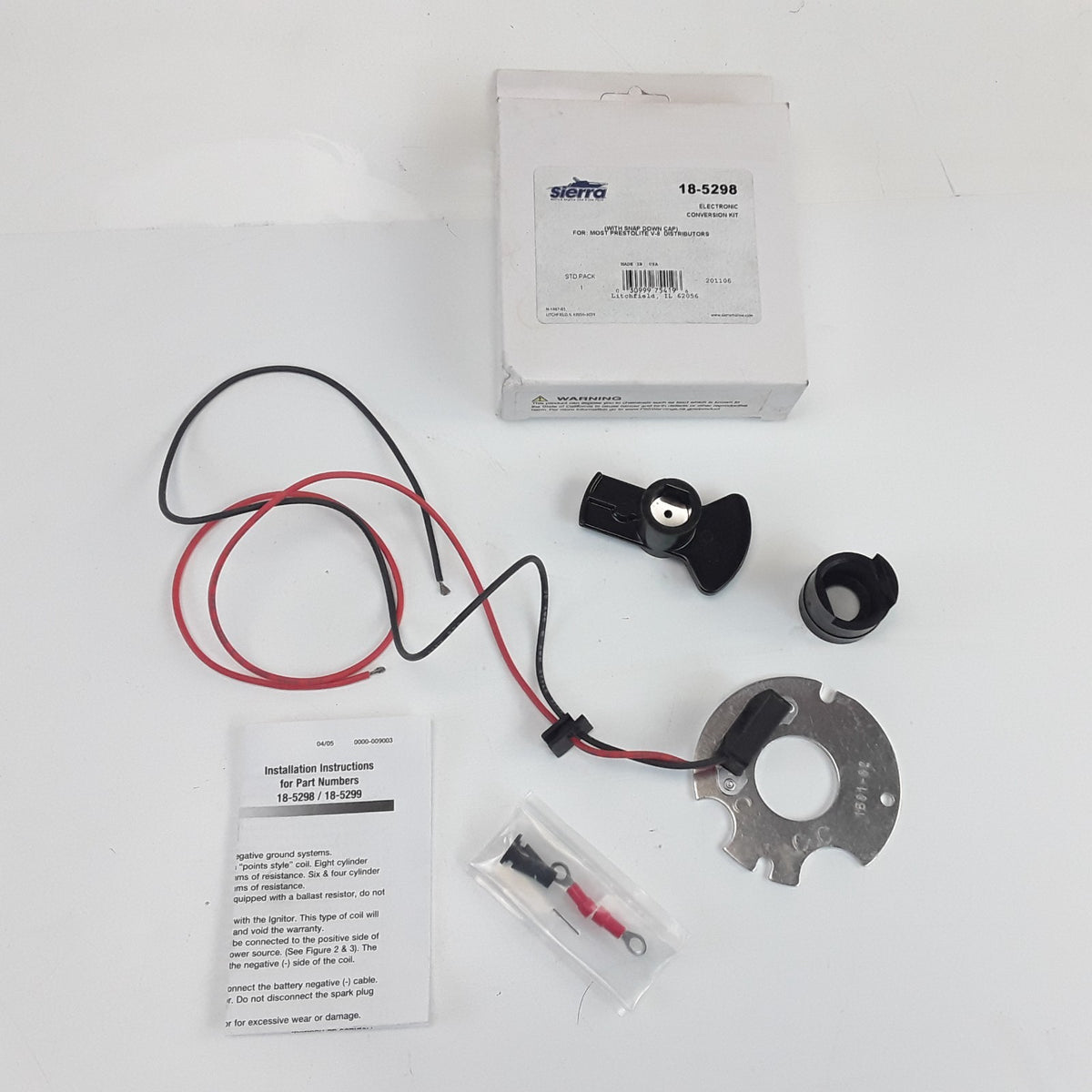 Sierra 18-5298 Electronic Conversion Kit Fits Most Prestolite V-8 Distributors