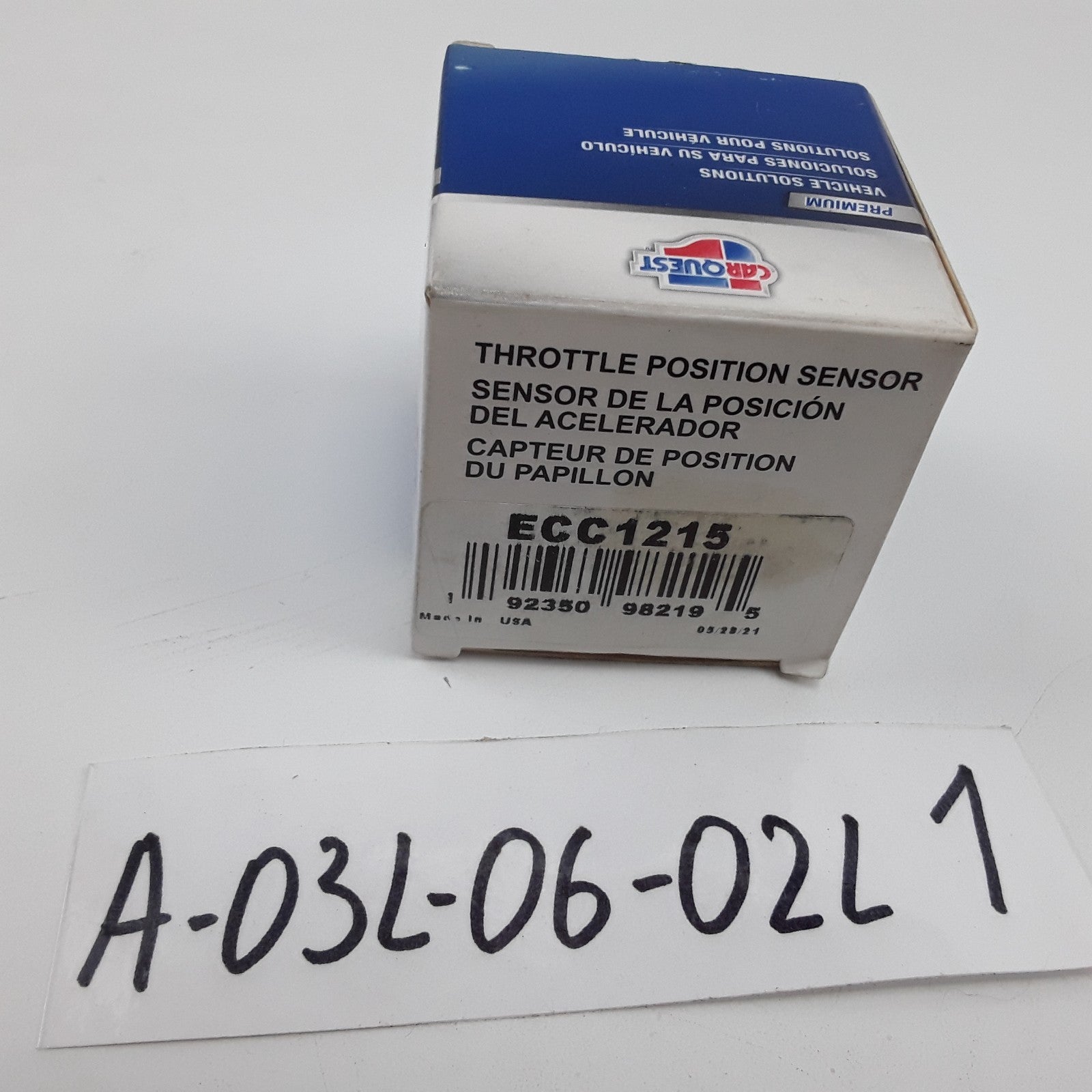 Throttle Position Sensor Fits Chevrolet Camaro ,Pontiac Firebird 1990 1991 1992