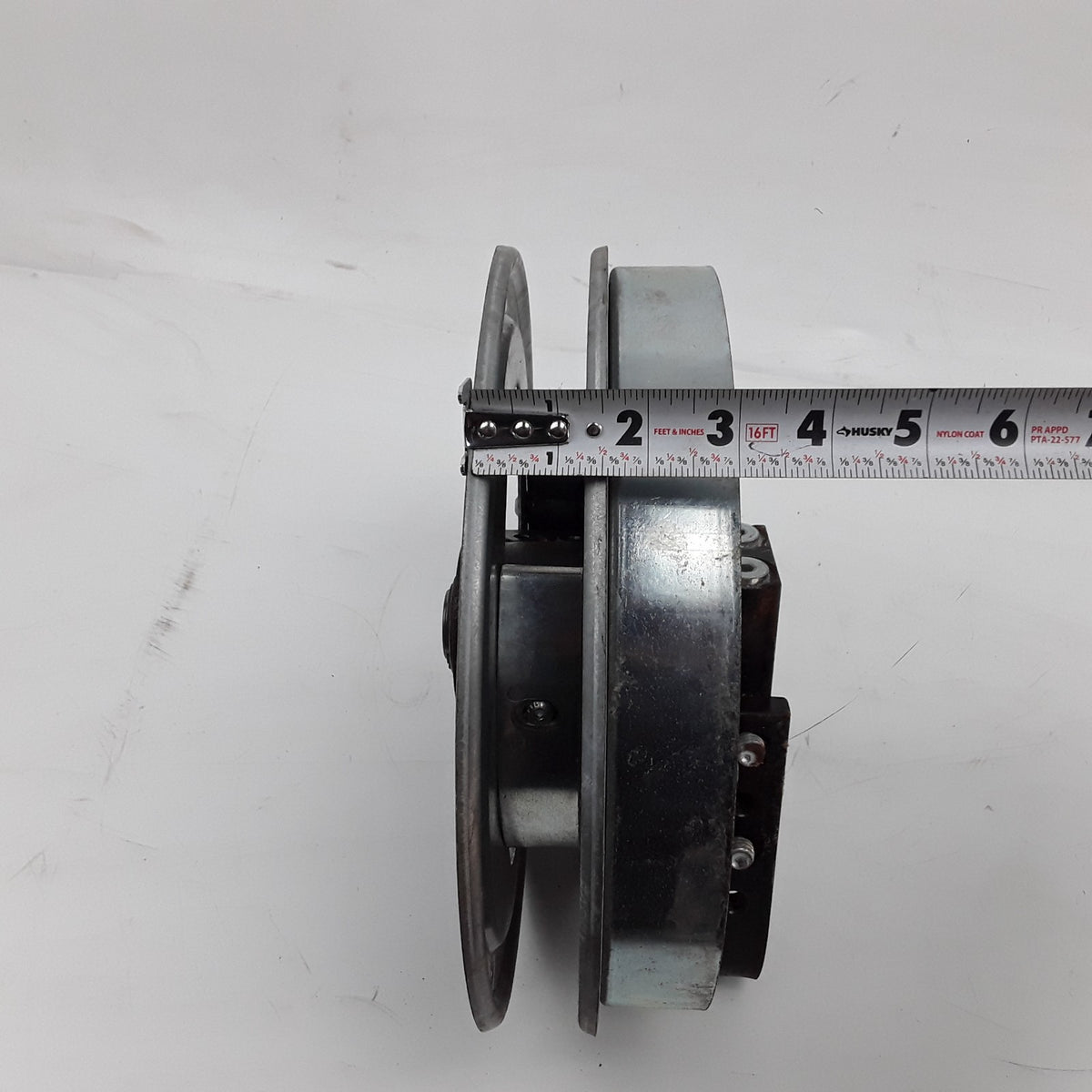 Right-Side Hydraulic Dual Hose Reel Assembly Heavy Duty For Forklifts Cranes