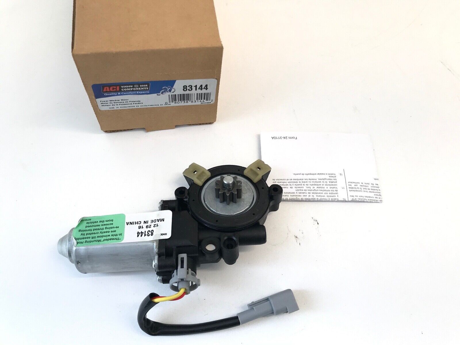 Power Window Motor Front Left,Rear Right ACI / Maxair 83144 fits Ford FAST SHIPP - HotCarParts